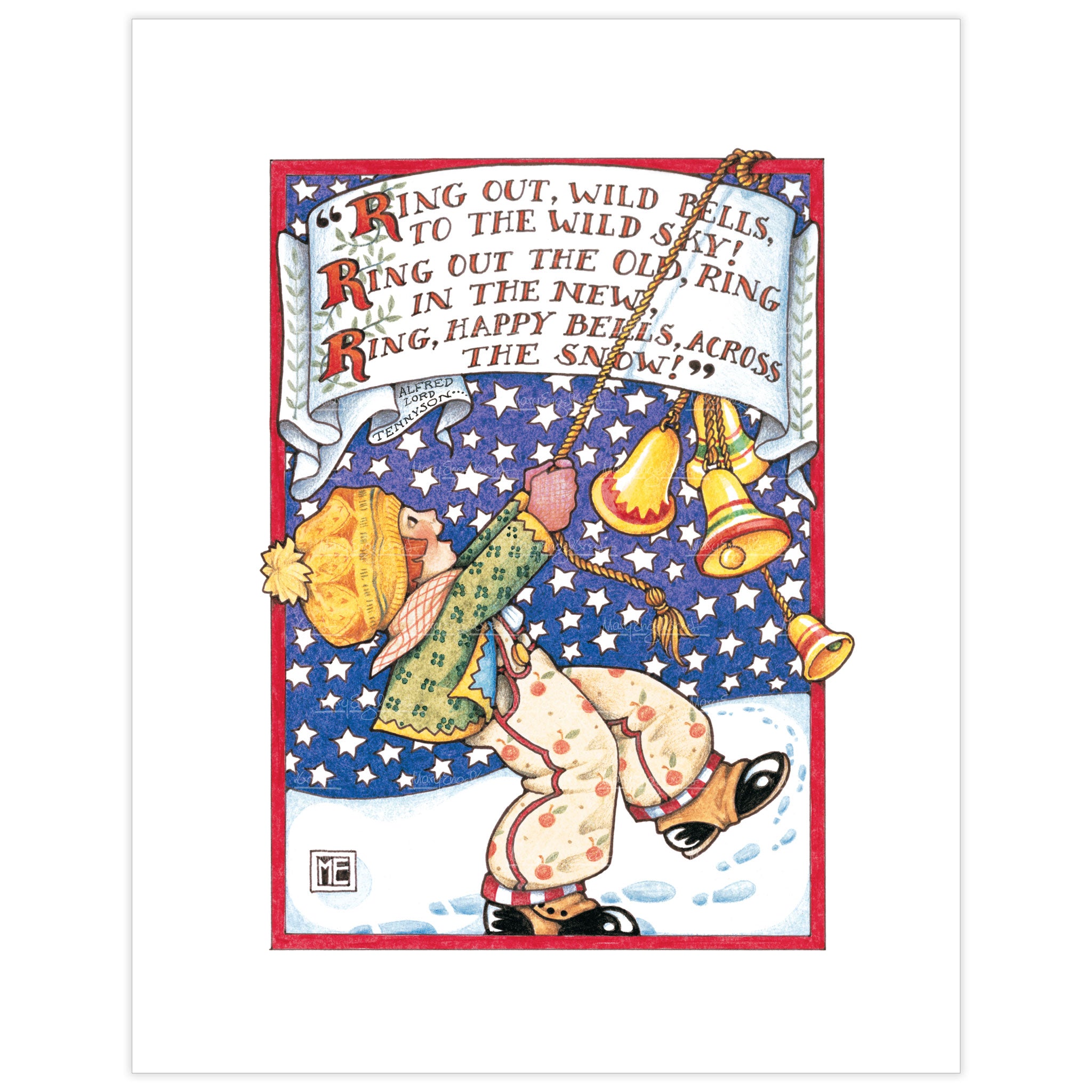 Ring Out Wild Bells Fine Art Print