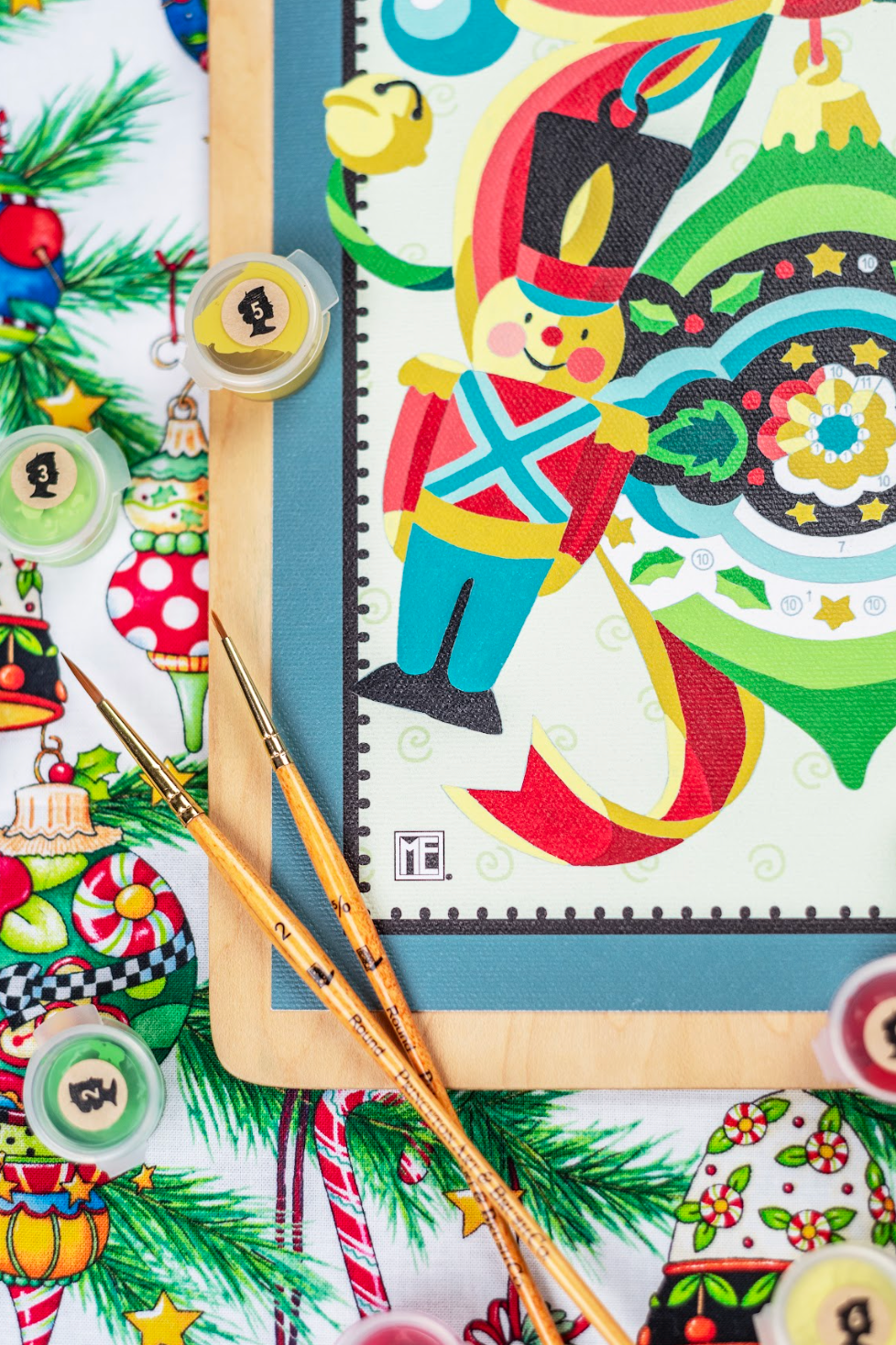Very Mary Christmas Paint-by-Number Kit
