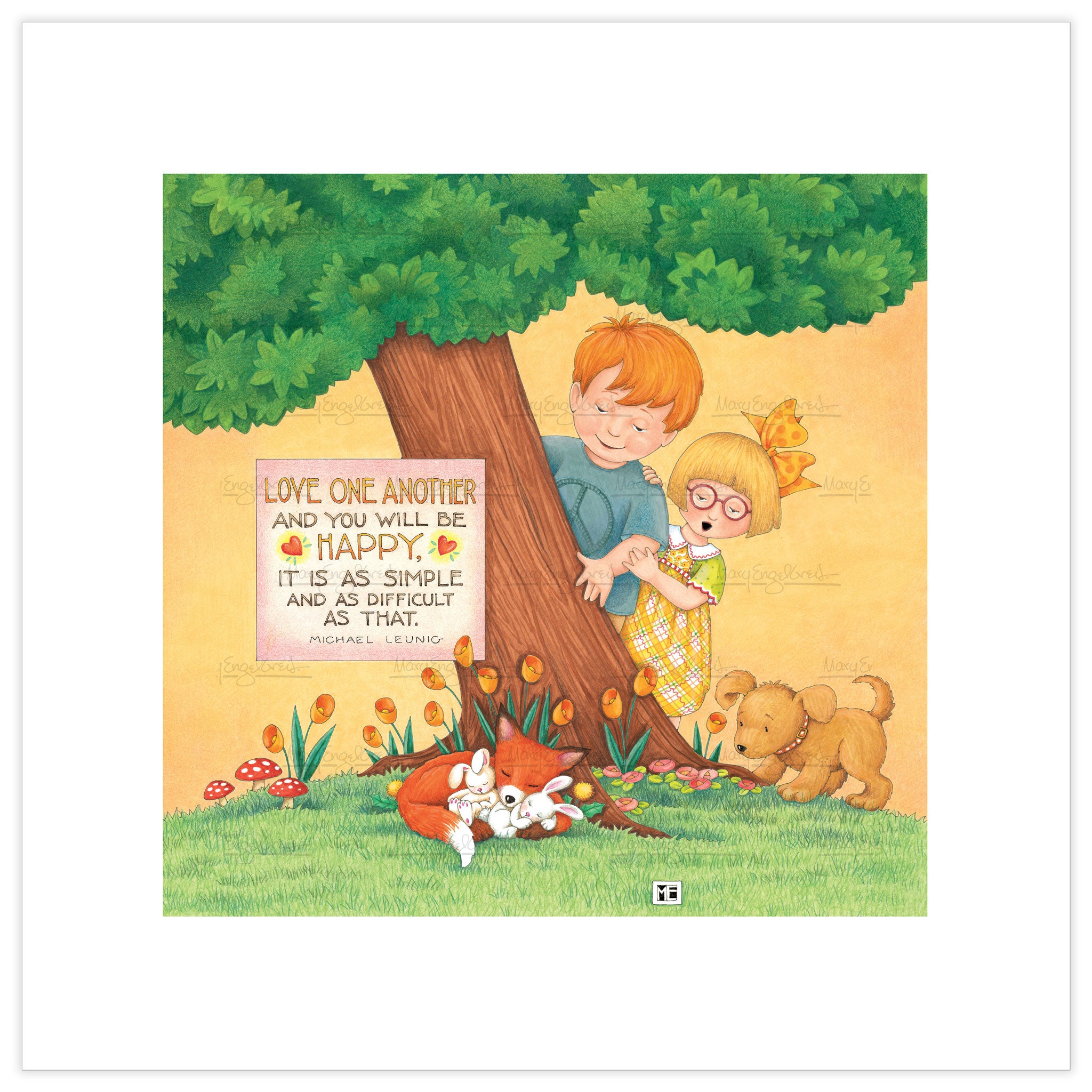 Shelter Love Tree Fine Art Print