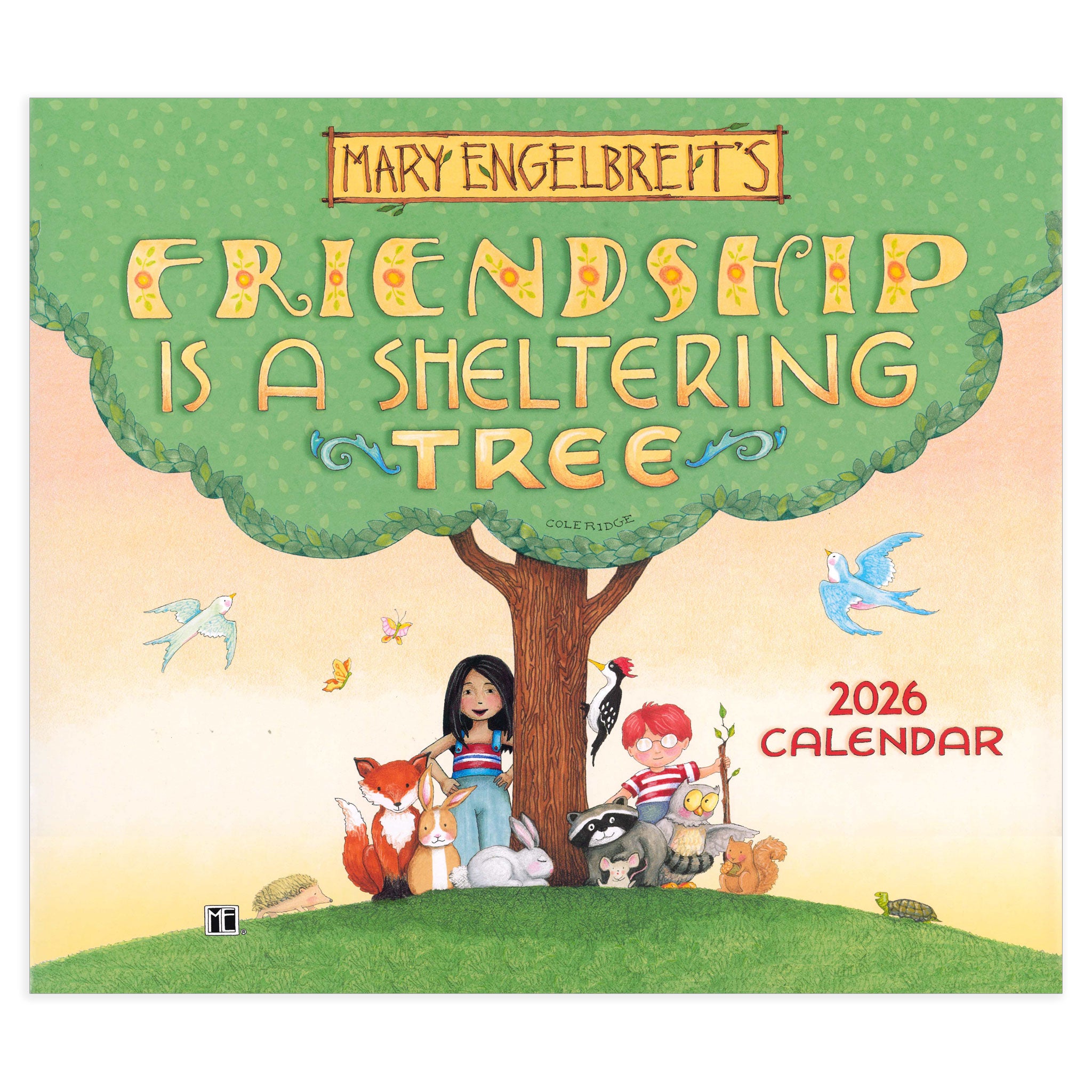 2026 Friendship Is A Sheltering Tree Deluxe Wall Calendar