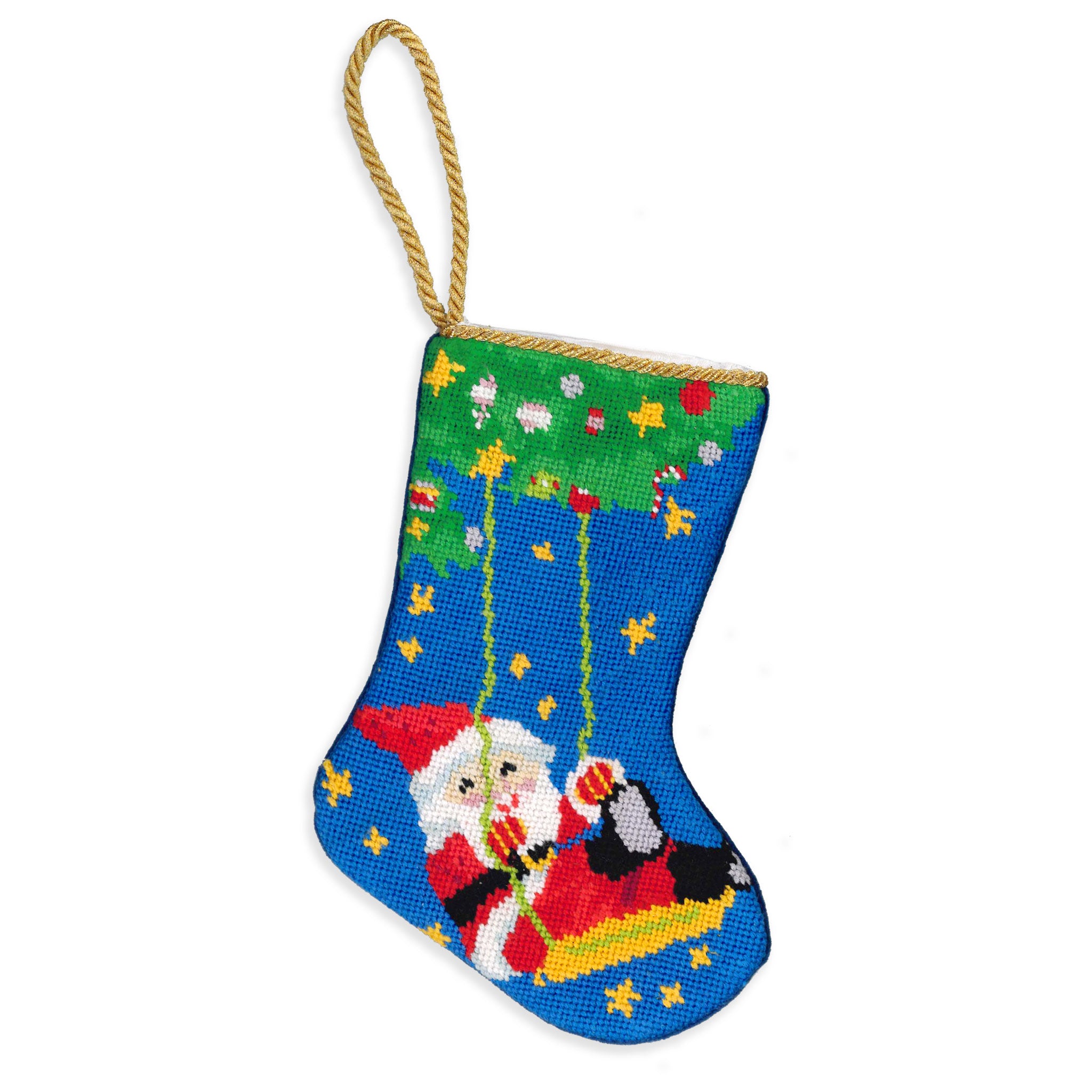 Christmas in Full Swing Bauble Stocking