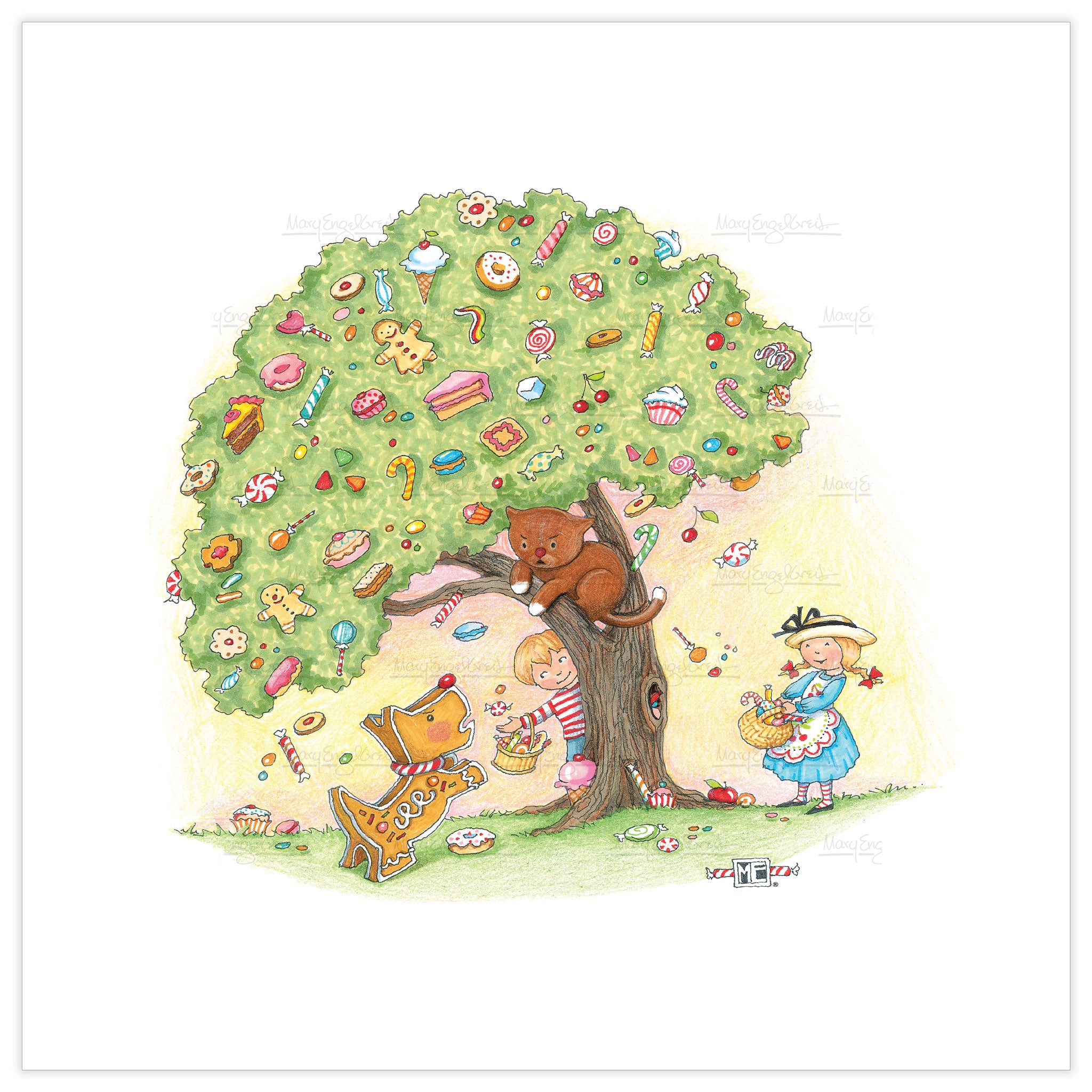 The Sugar Plum Tree Fine Art Print