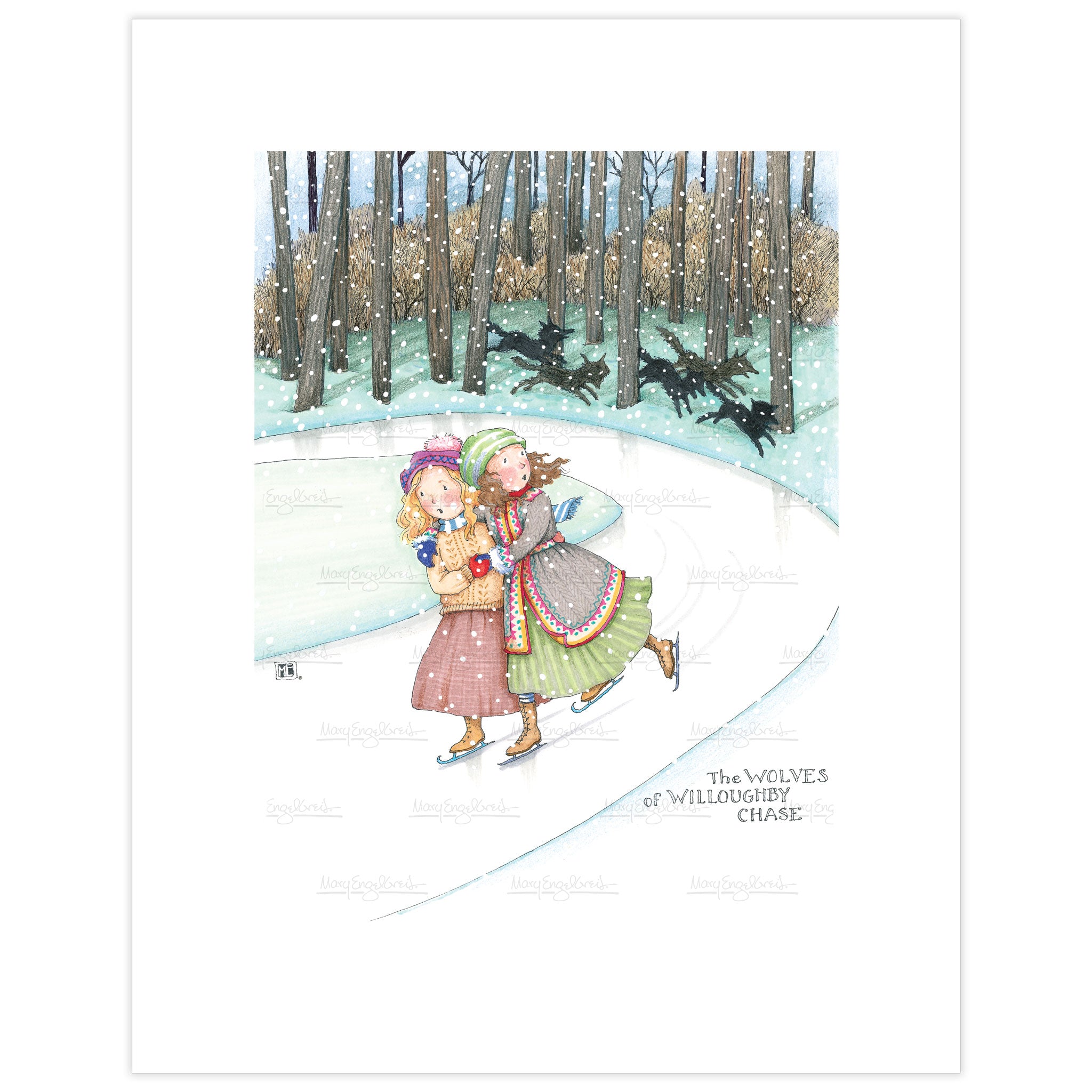 The Wolves of Willoughby Chase Fine Art Print
