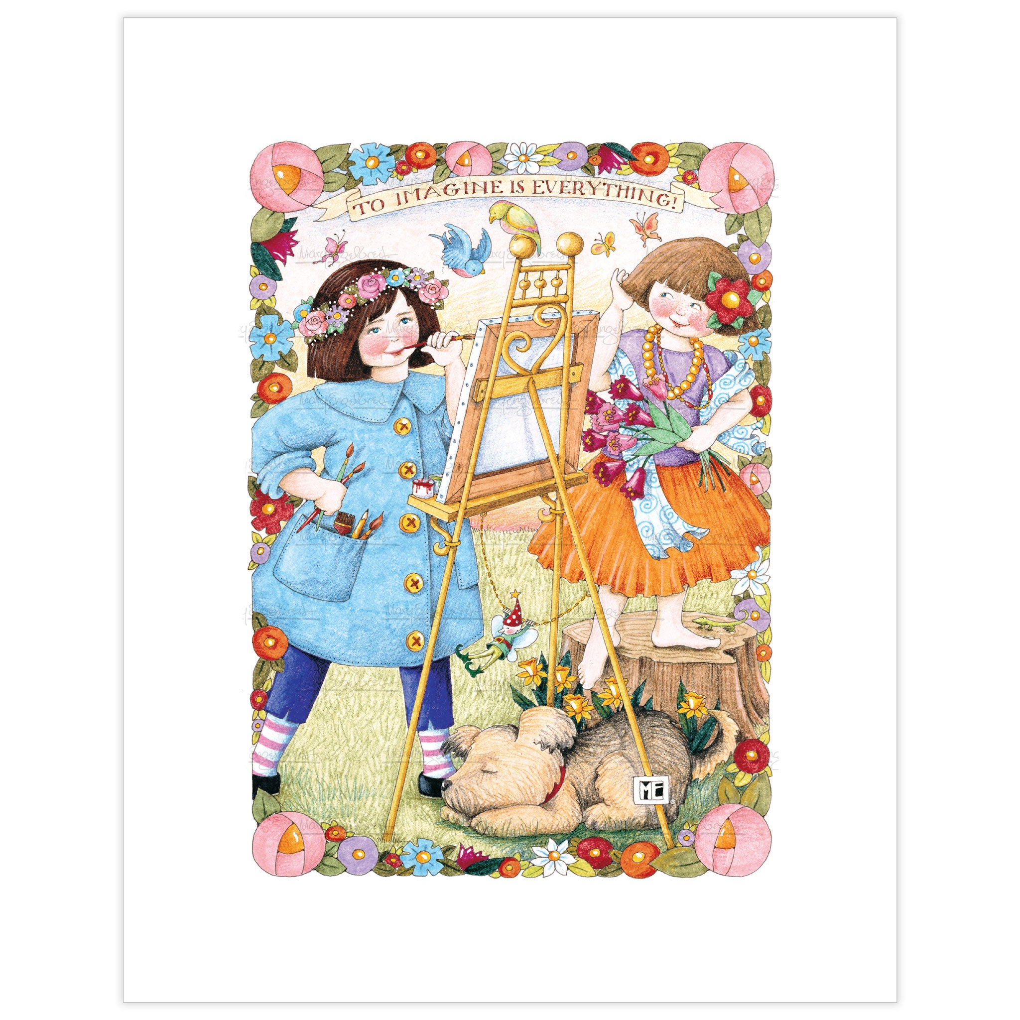 To Imagine is Everything Fine Art Print
