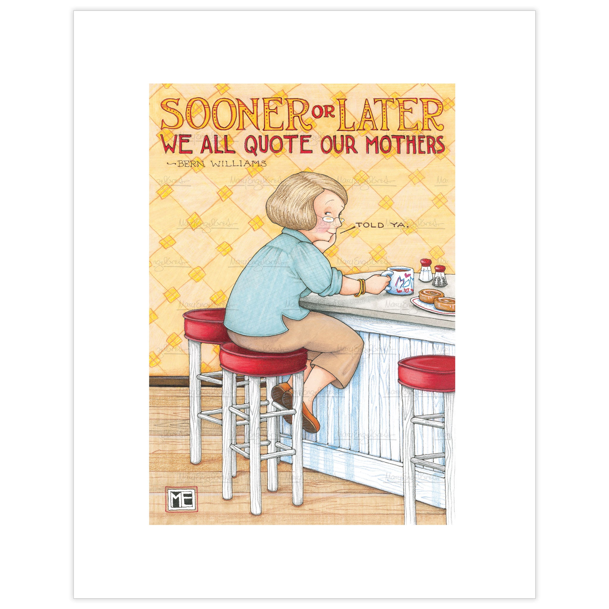 Told Ya Fine Art Print