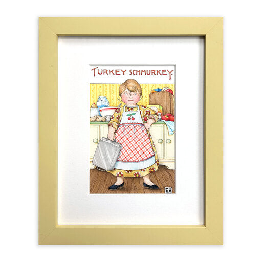 Turkey Schmurkey Framed Art
