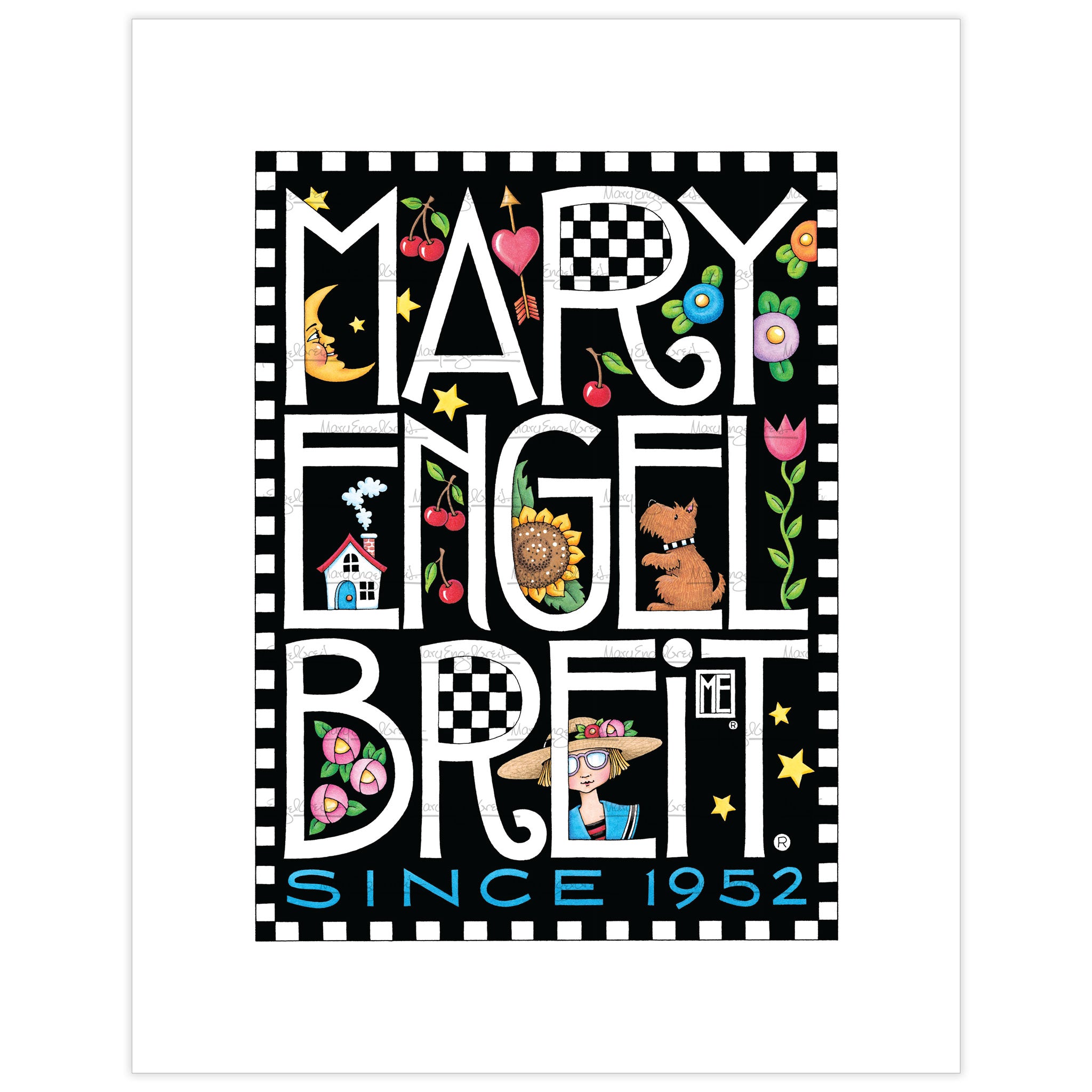 Ultimate Mary Engelbreit Logo Fine Art Print