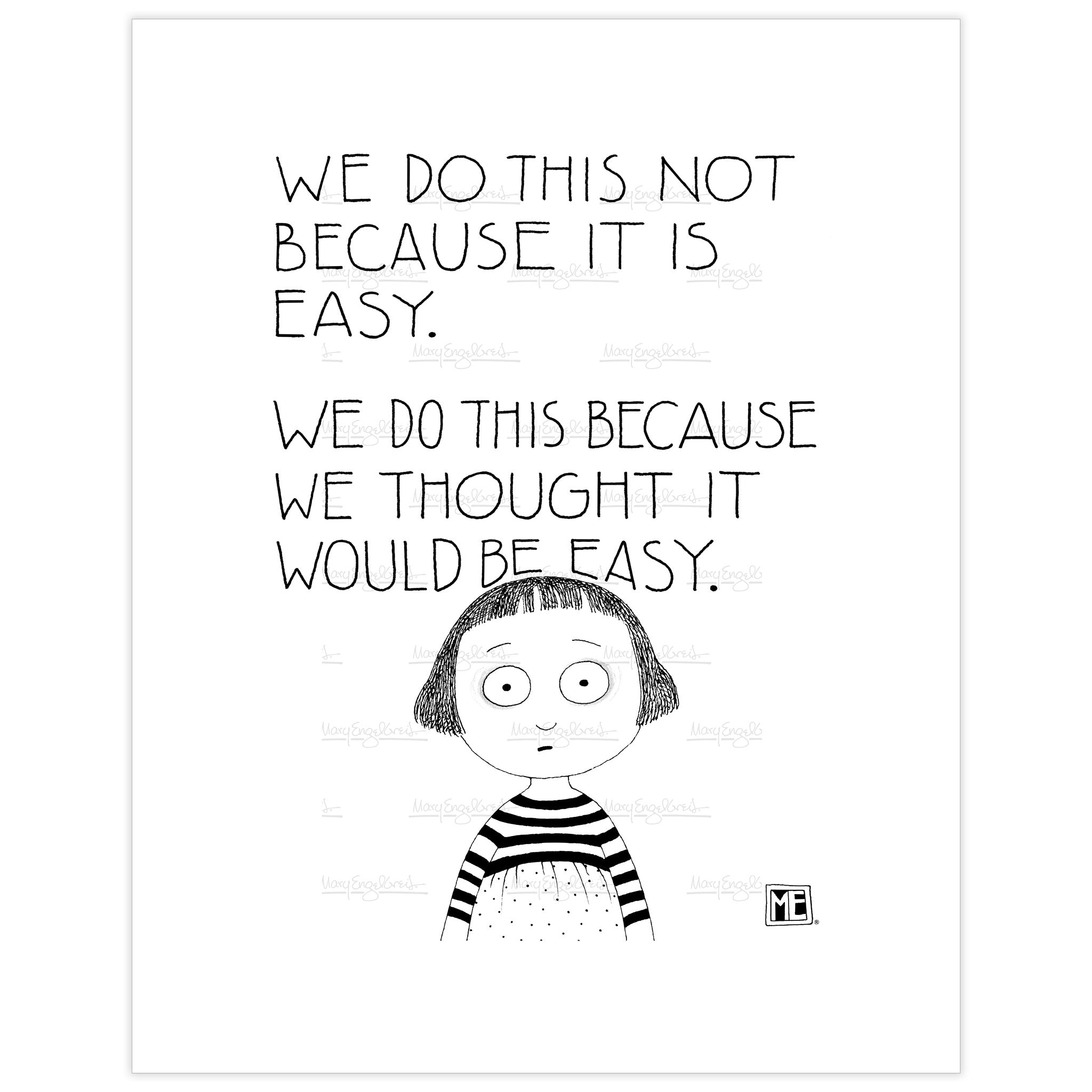 Uneasy Plans Fine Art Print