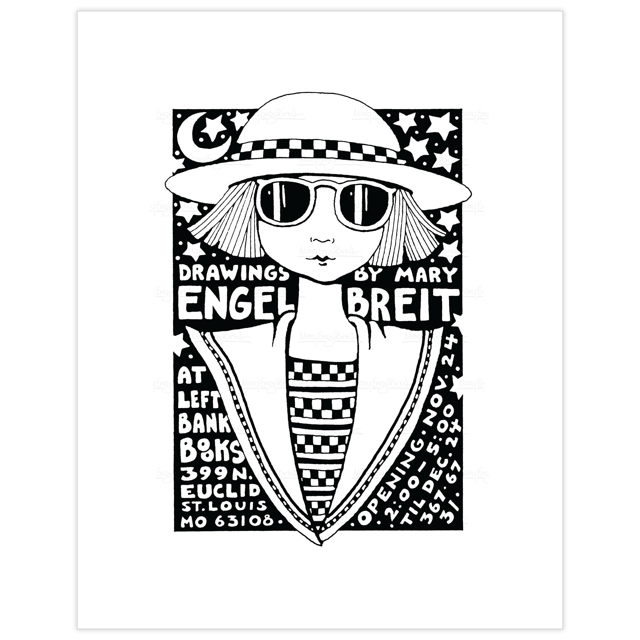 Vintage Art Show Poster Fine Art Print
