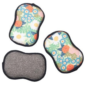 Vintage Calico Reusable Sponges