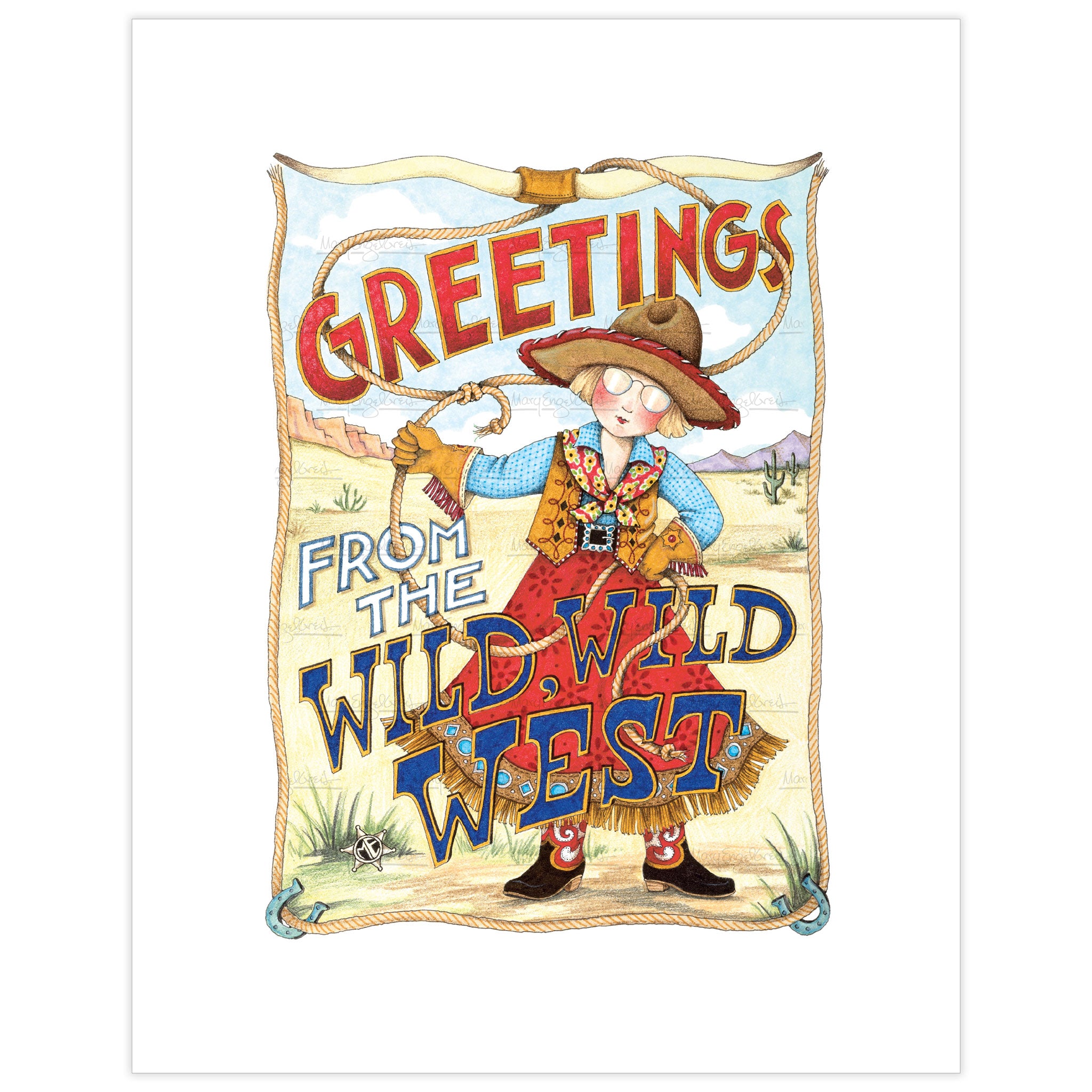 Wild West Fine Art Print