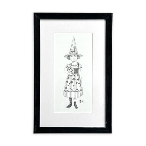 Young Witch Framed Art