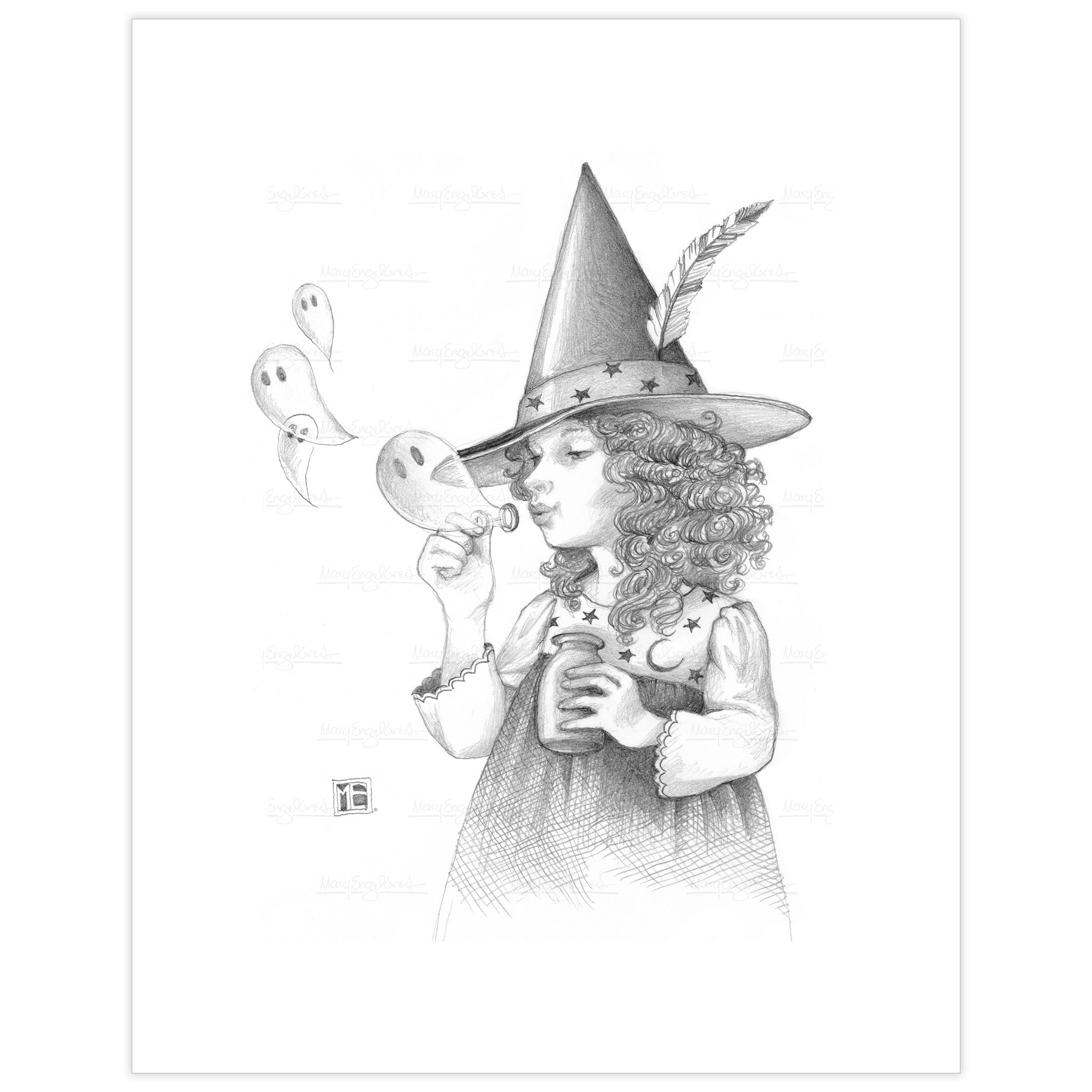 Witch Bubbles Fine Art Print