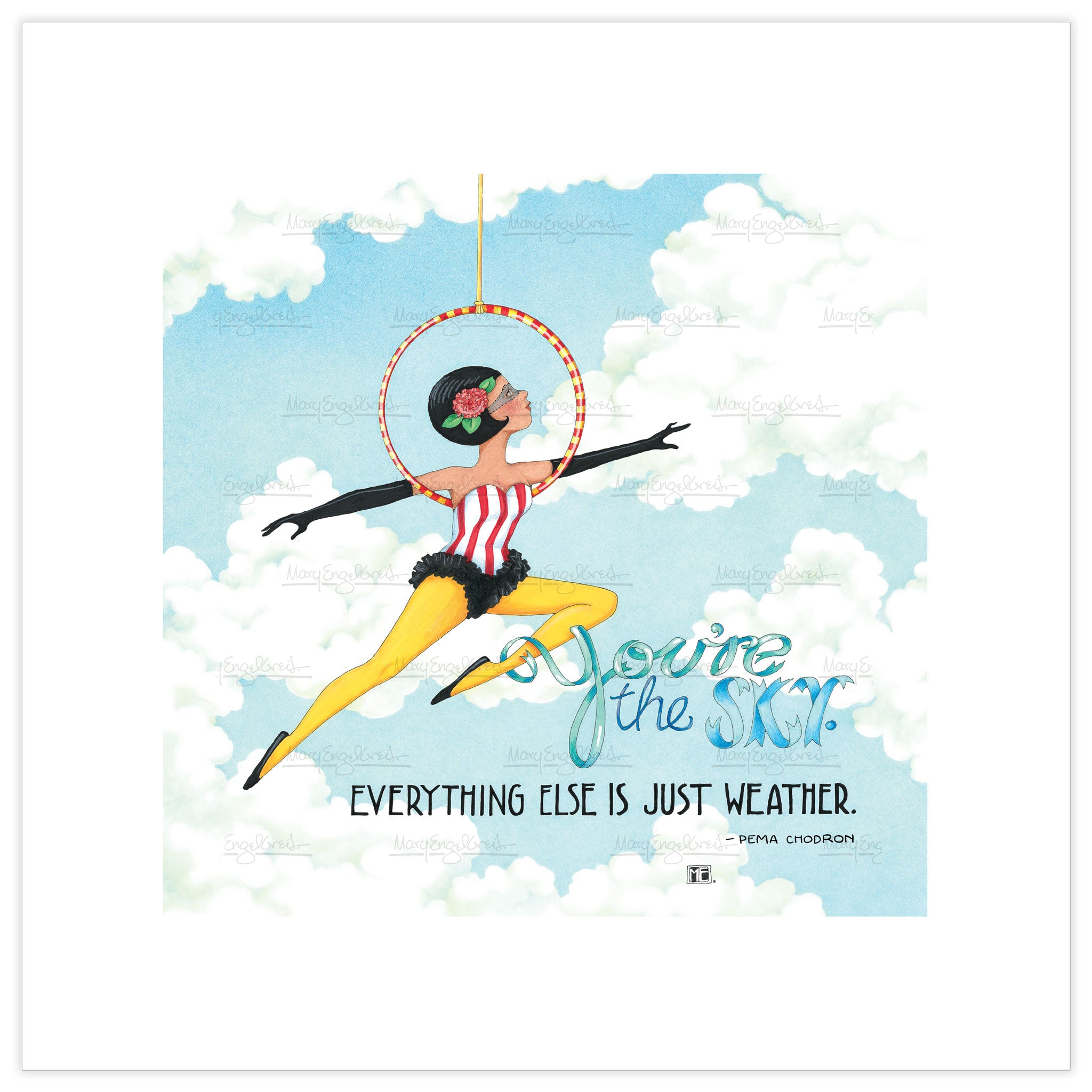 You're The Sky Fine Art Print