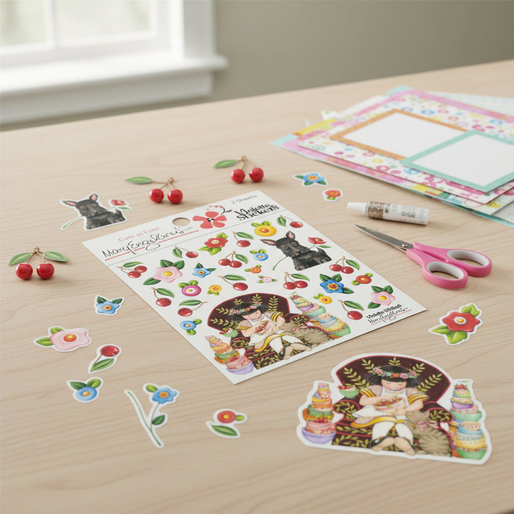 Mary's Cherries Sticker Sheet