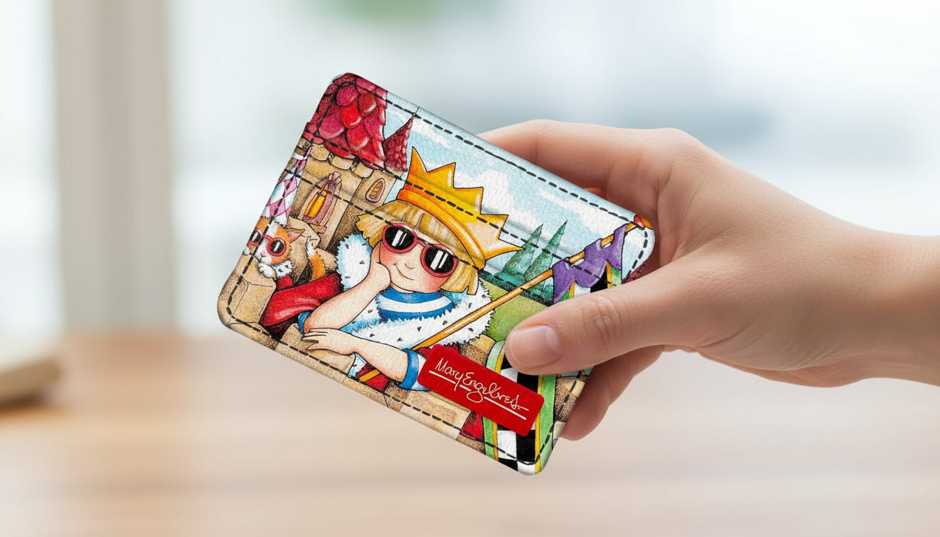 Queen Castle Slim Wallet