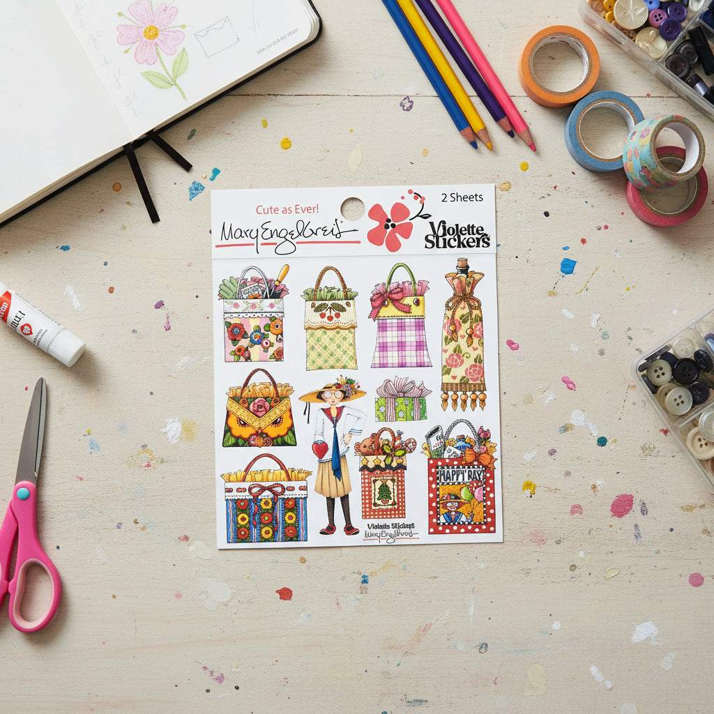 Mary's Gift Bags Sticker Sheet
