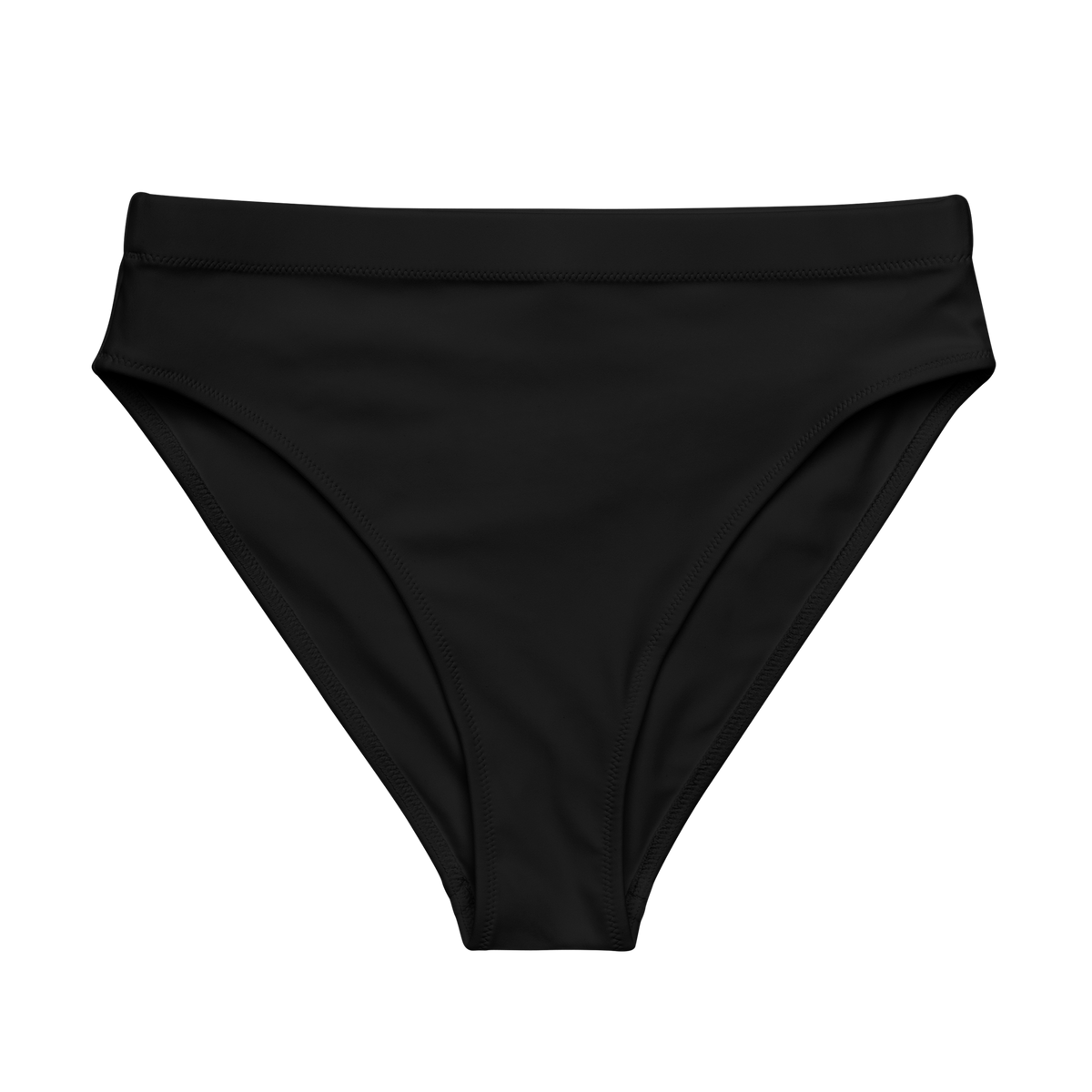 Black High-Waisted Bikini Bottom