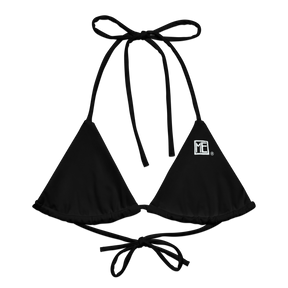 Black String Bikini Top