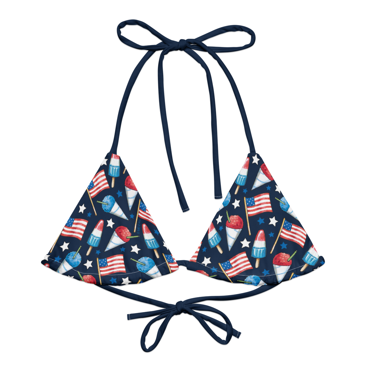 Snowcone Summer String Bikini Top