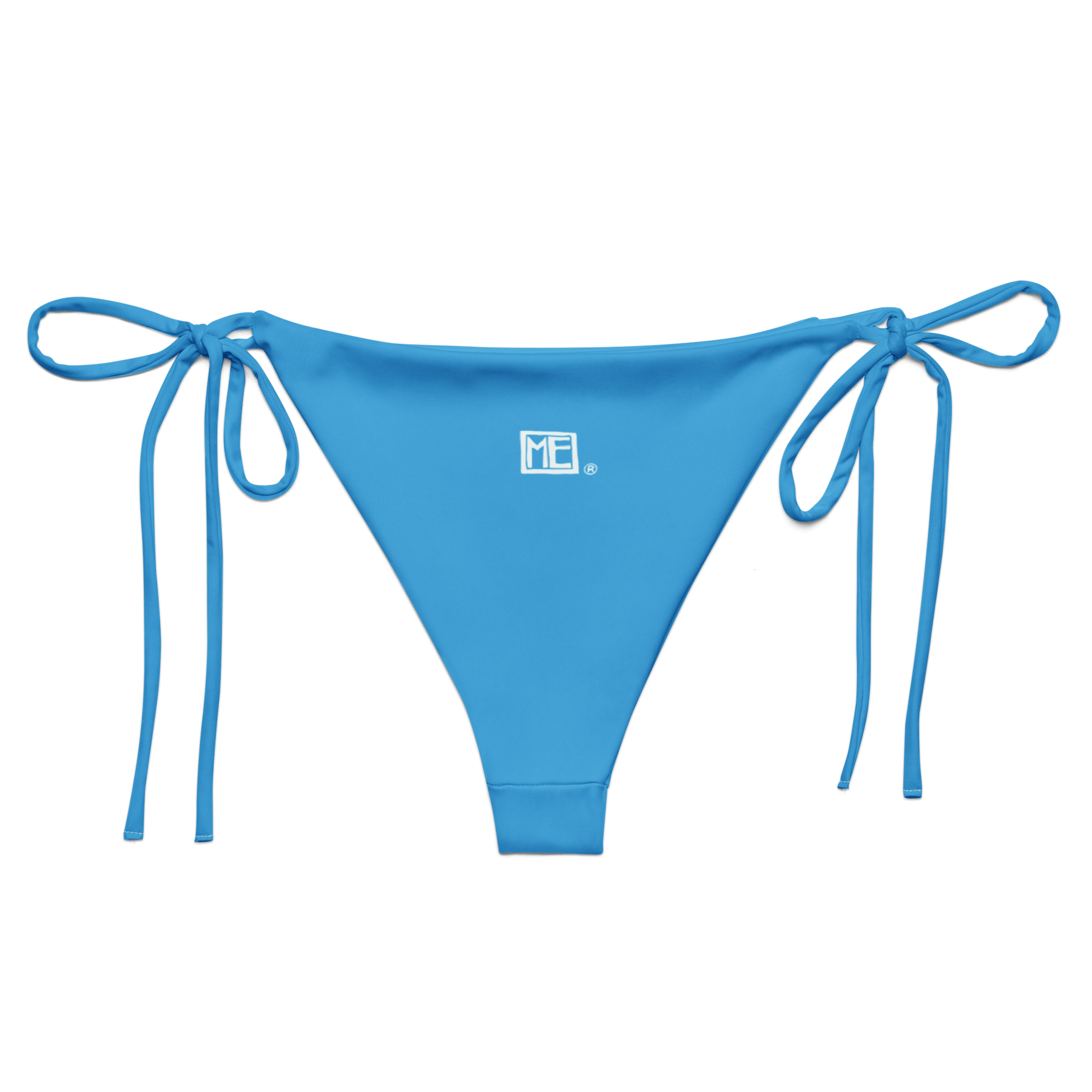 Sea Blue String Bikini Bottom