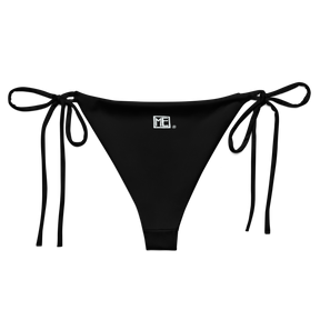 Black String Bikini Bottom
