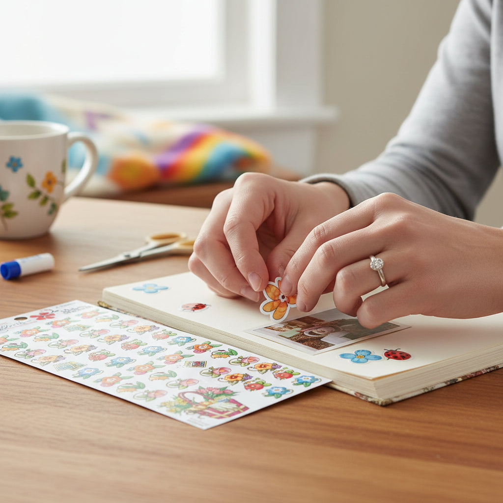 Mary's Garden Sticker Sheet