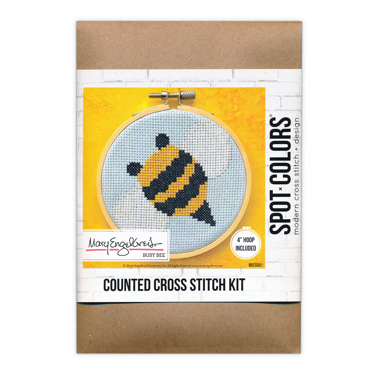 Busy Bee Cross Stitch Kit