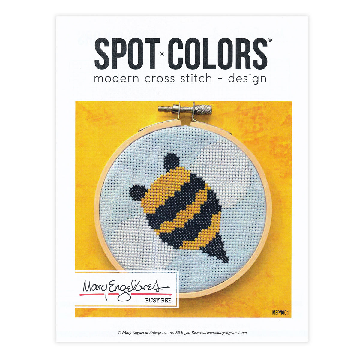 Busy Bee Cross Stitch Leaflet