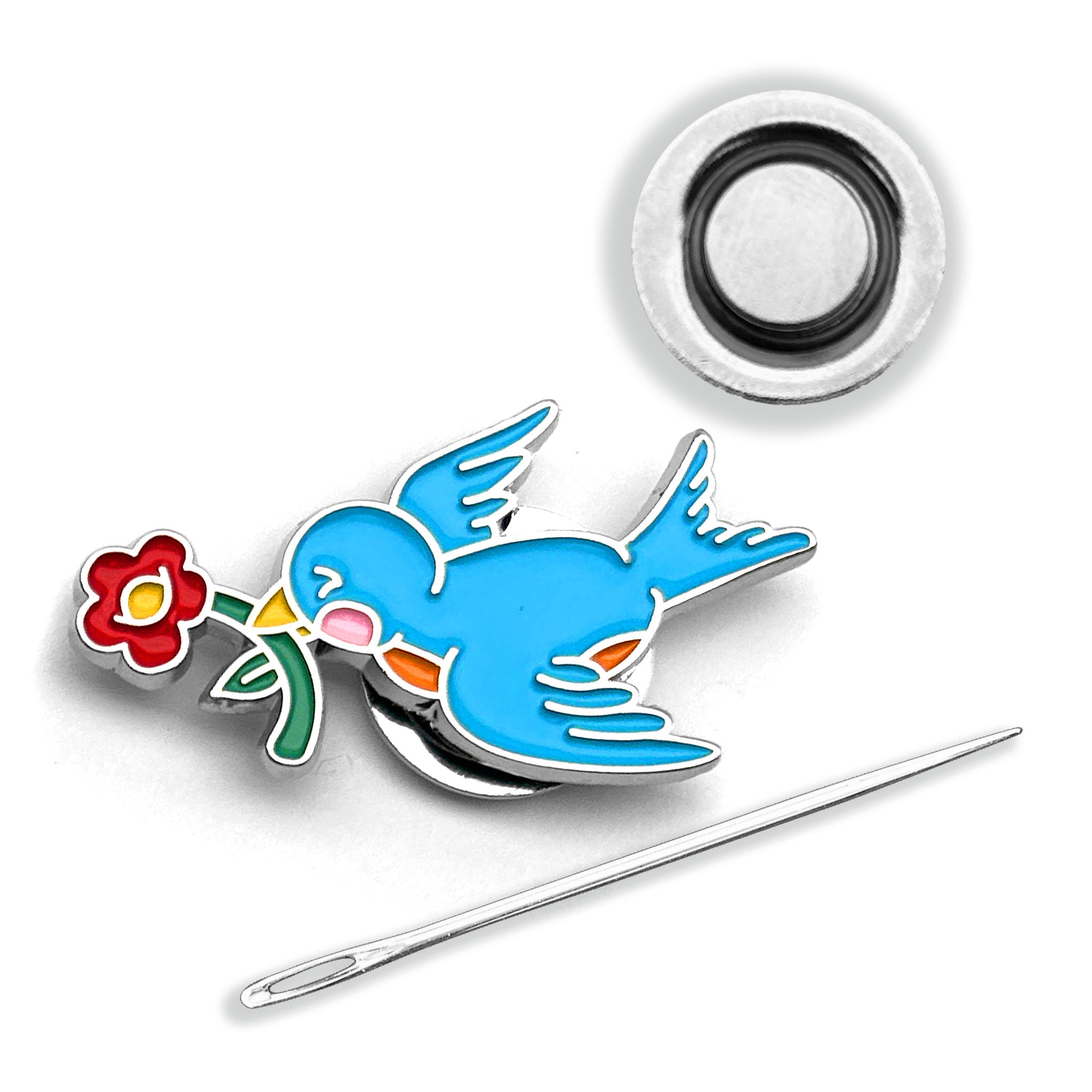 Blue Bird Needle Minder