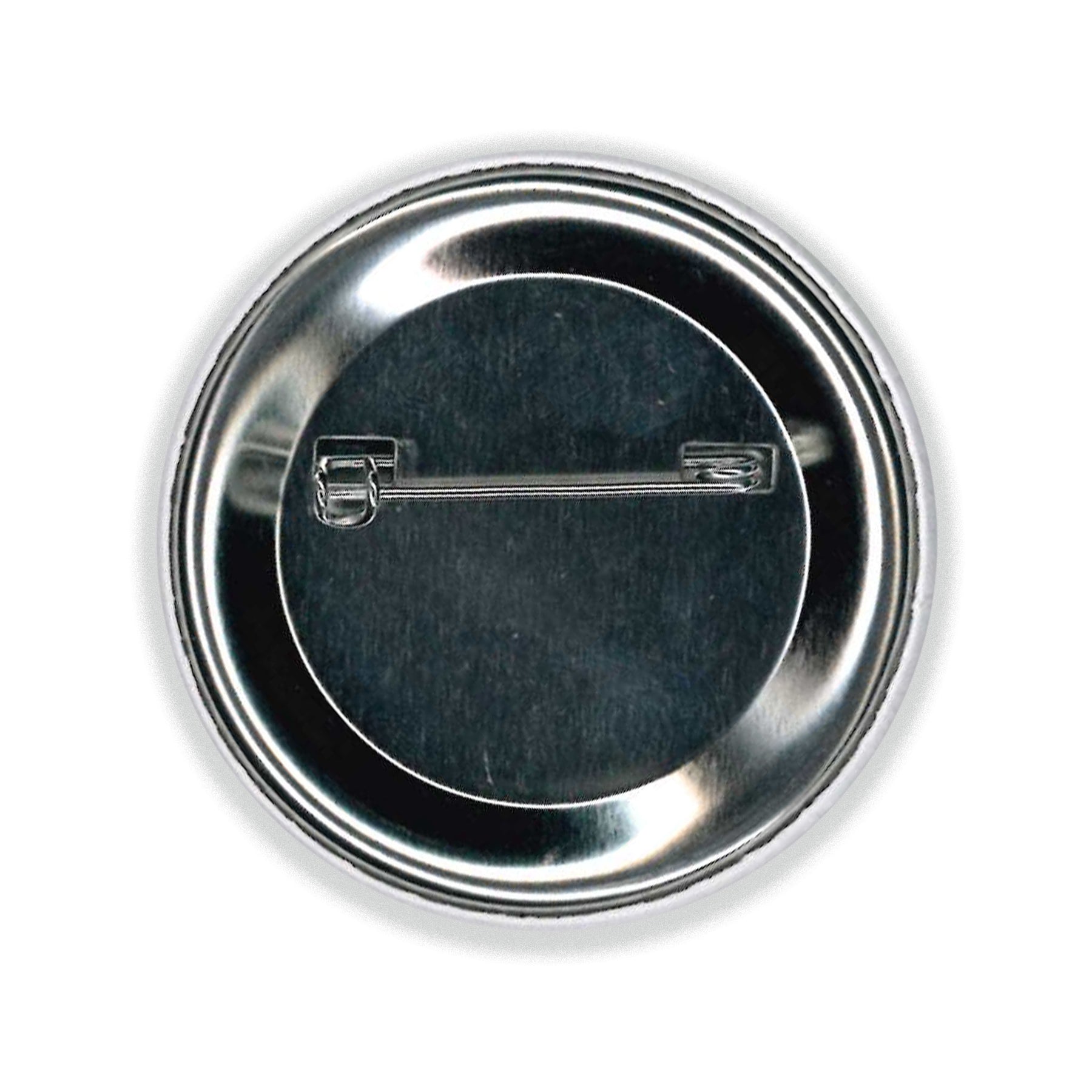 Never Again Button Pin