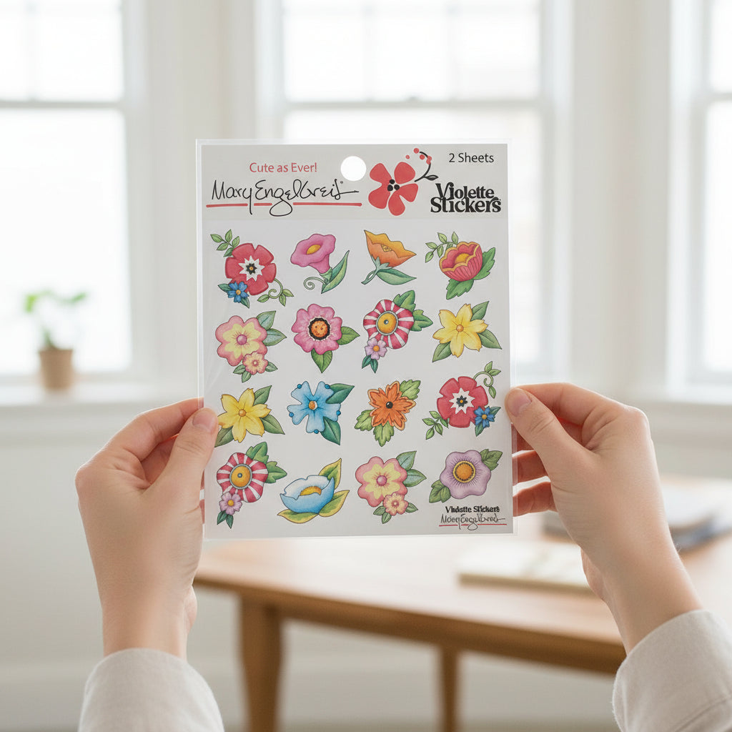Mary's Blooms Sticker Sheet