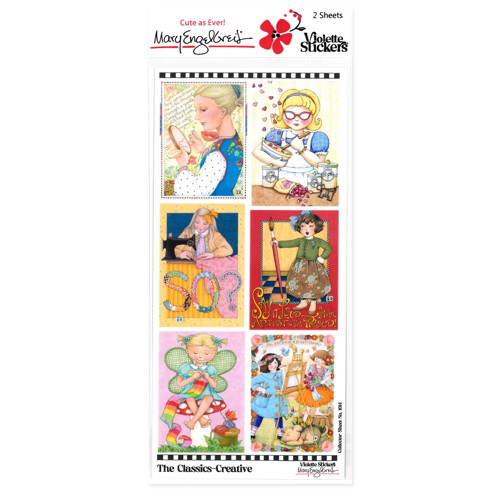 ME Classics Creative Sticker Sheet