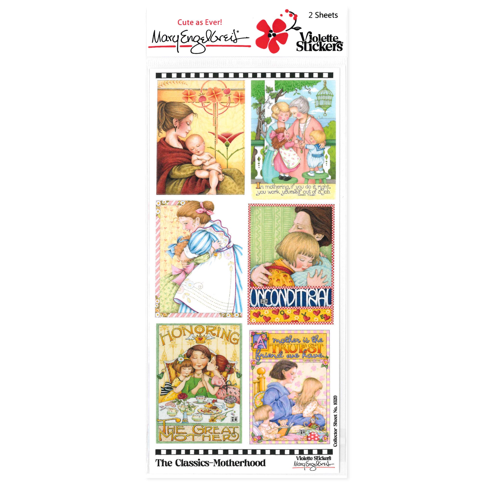 ME Classics Motherhood Sticker Sheet