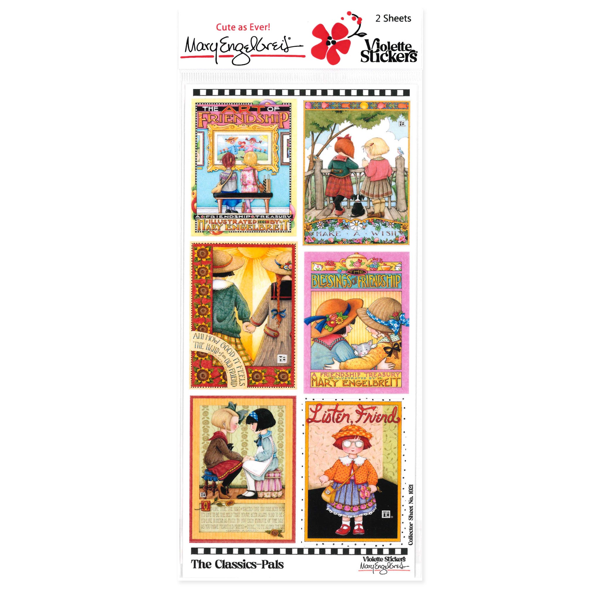 ME Classics Pals Sticker Sheet