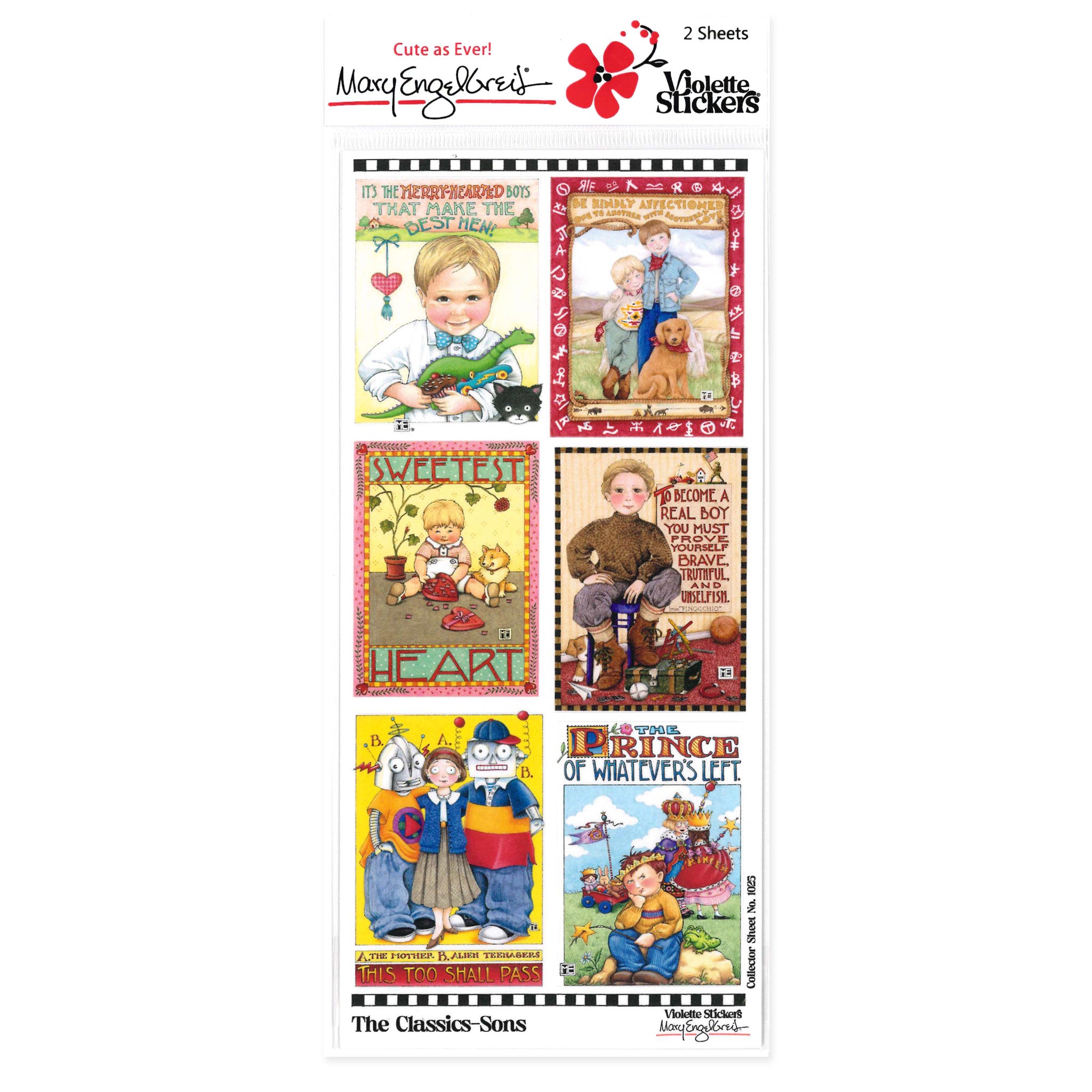 ME Classics Son Sticker Sheet