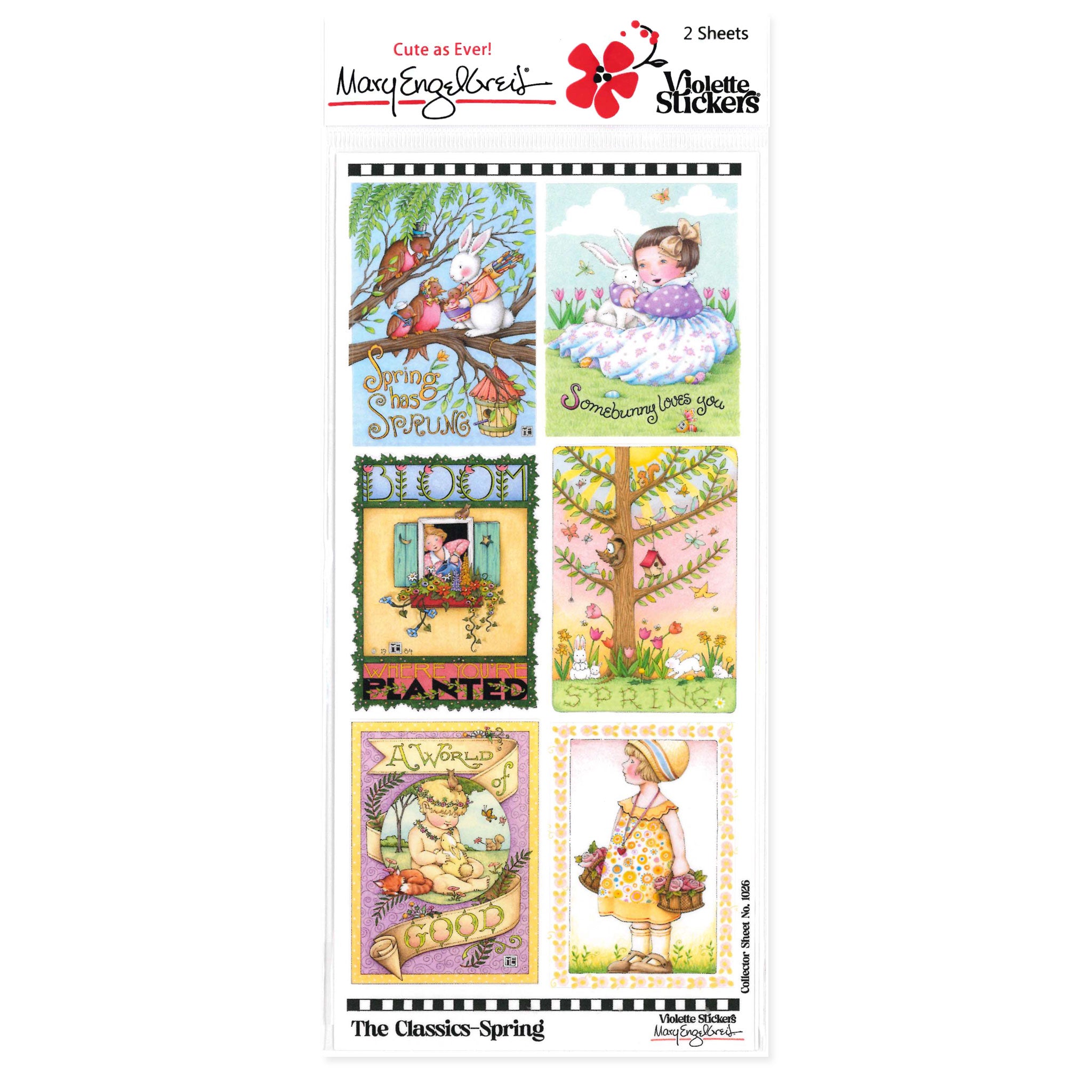 ME Classics Spring Sticker Sheet