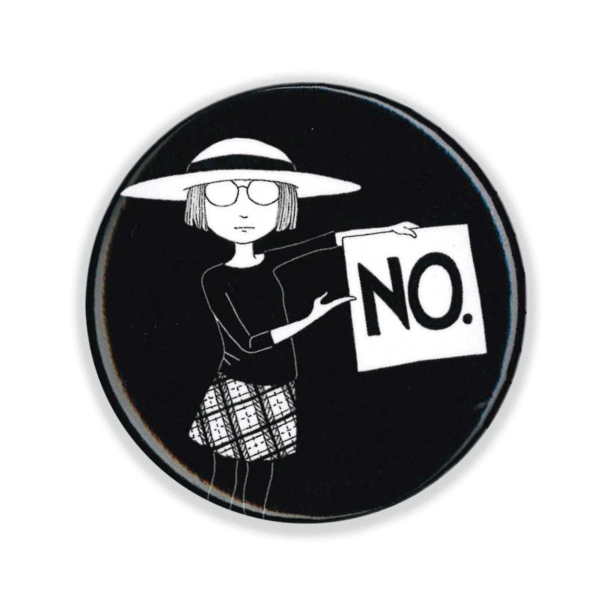 Complete Sentence Button Pin