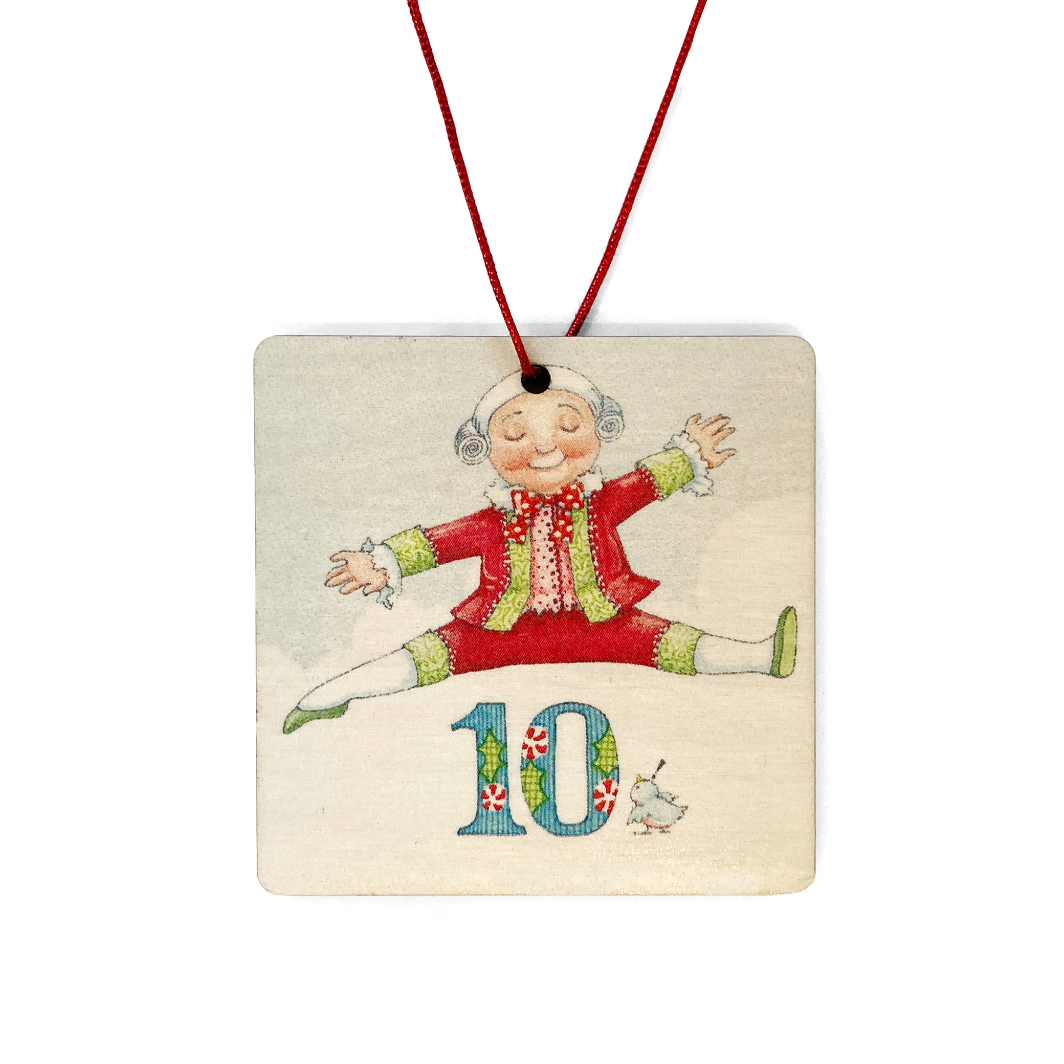 Twelve Days of Christmas Ornament Set