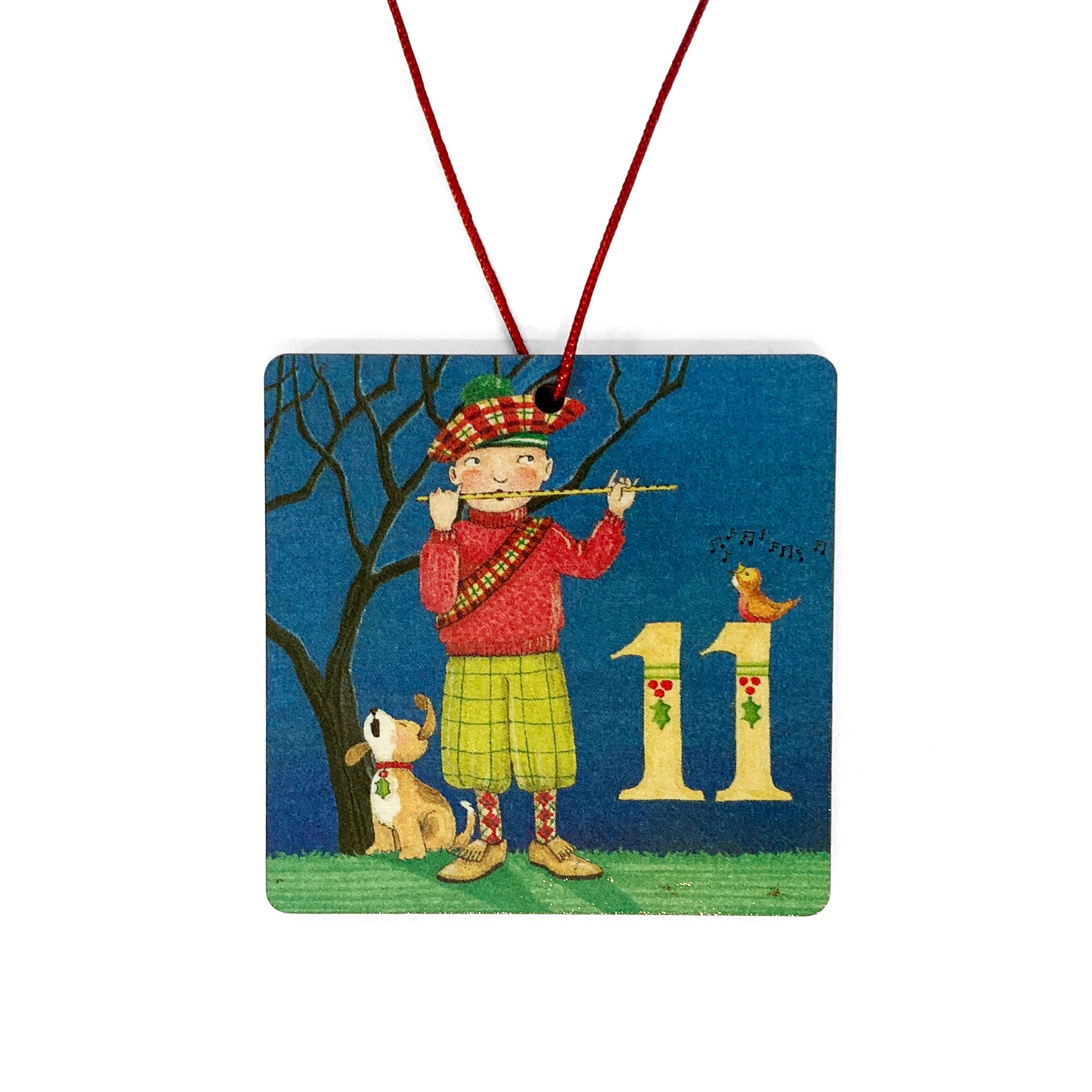 Twelve Days of Christmas Ornament Set