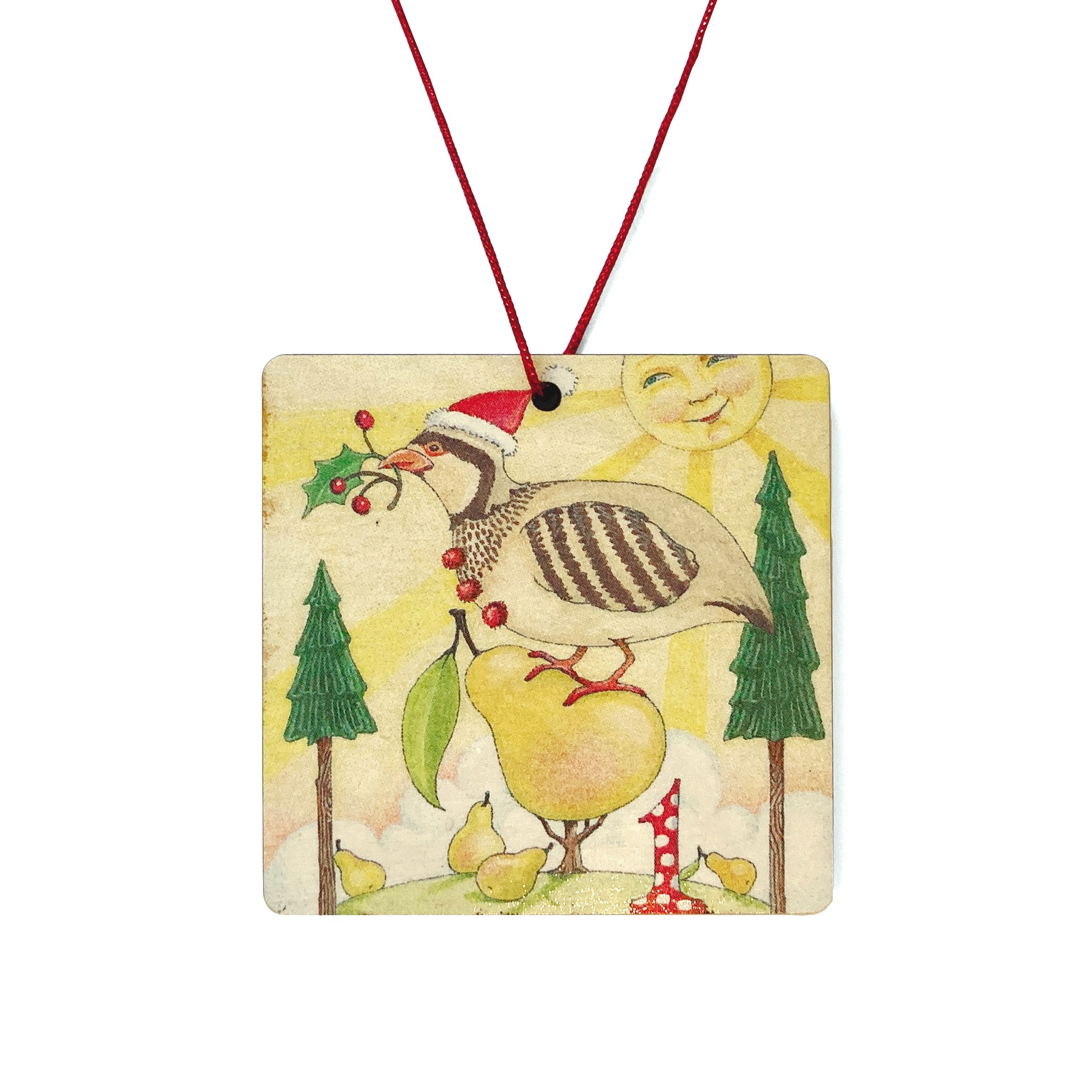 Twelve Days of Christmas Ornament Set