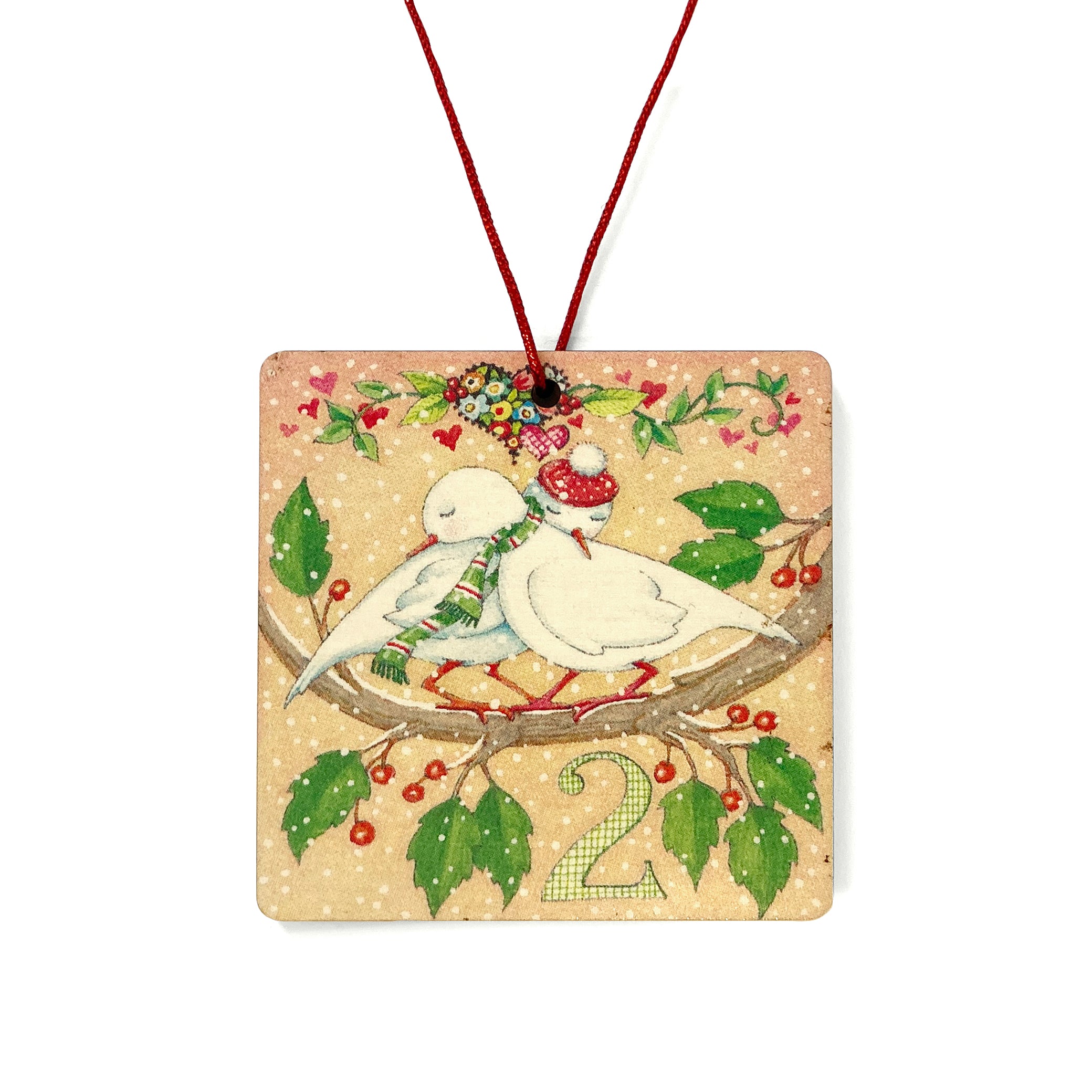 Twelve Days of Christmas Ornament Set