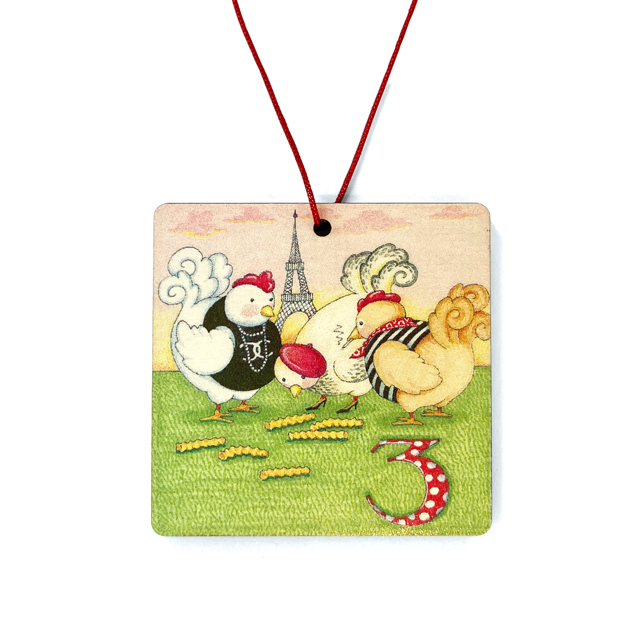 Twelve Days of Christmas Ornament Set