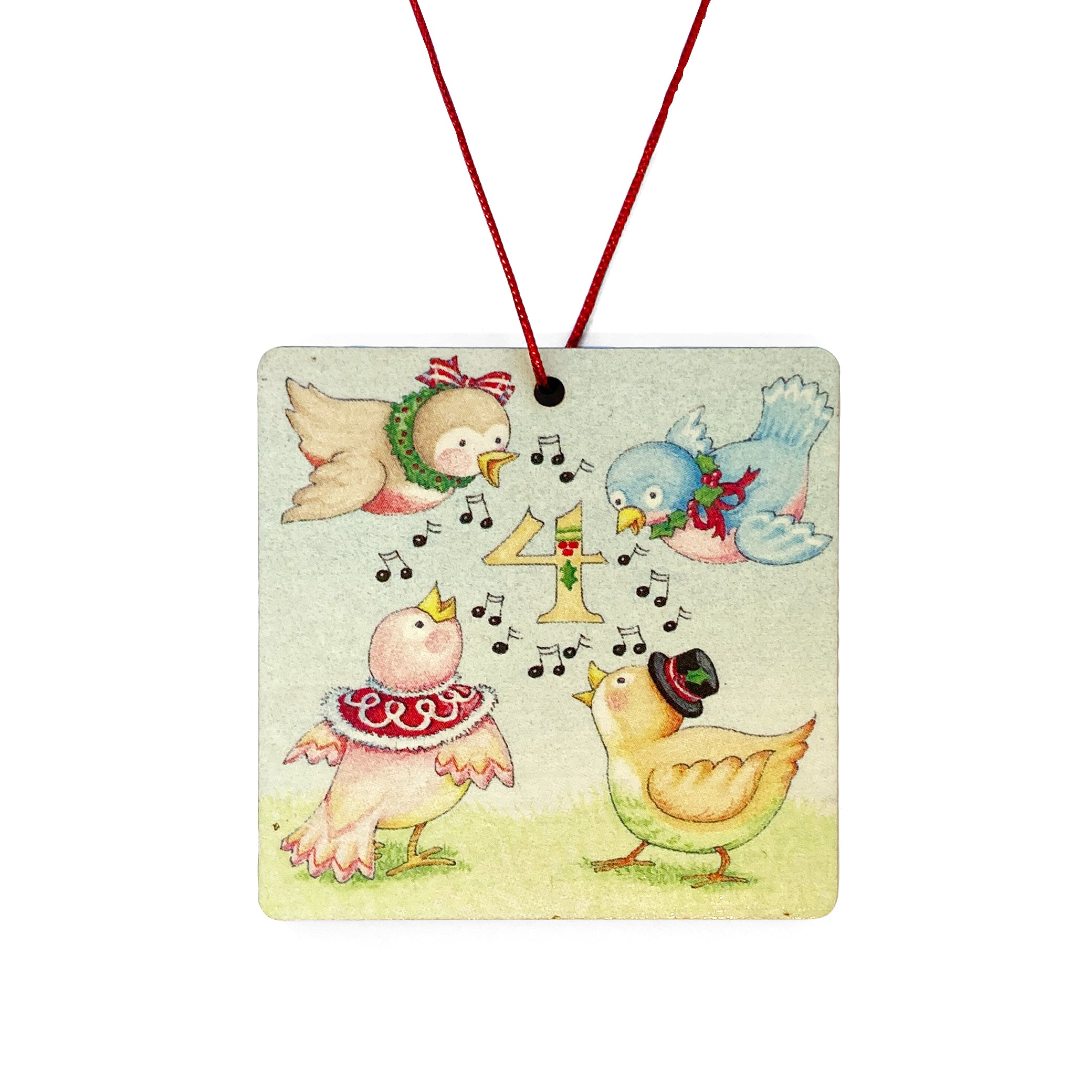 Twelve Days of Christmas Ornament Set