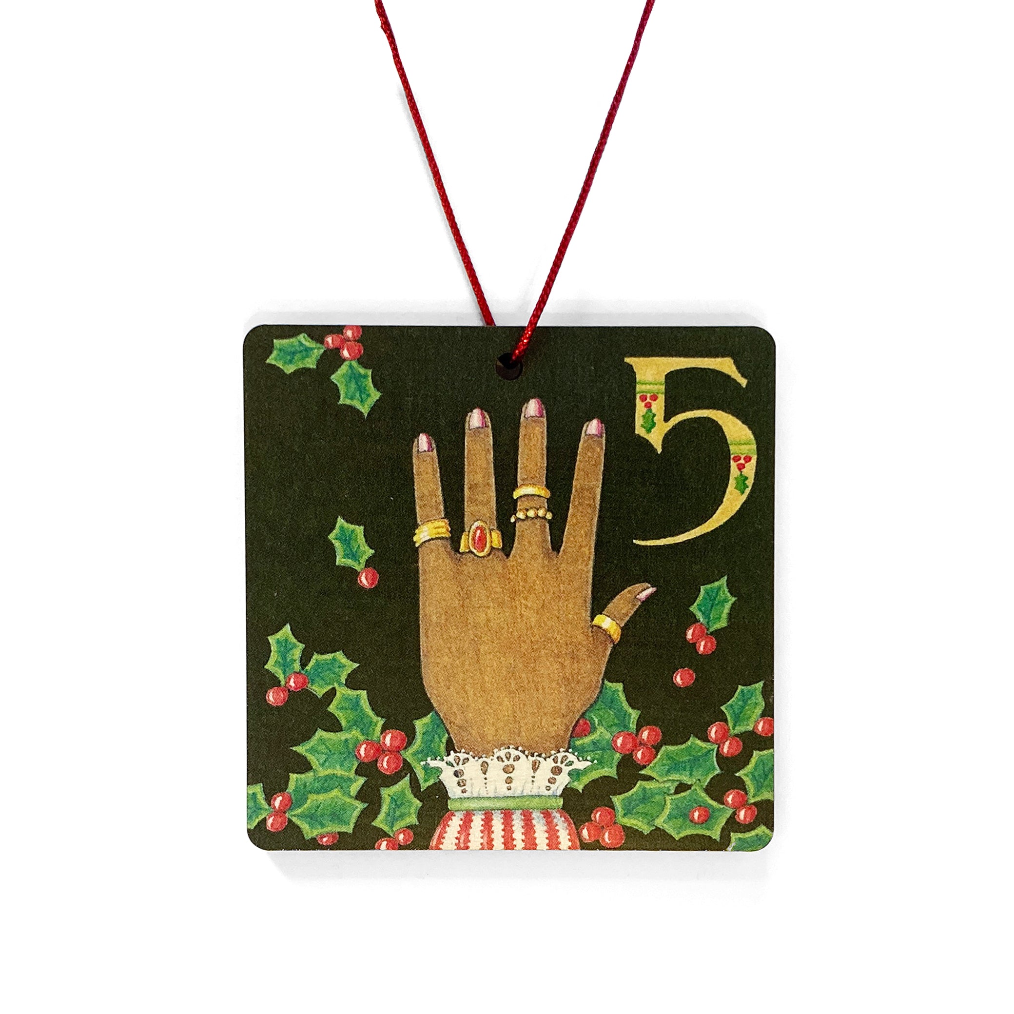 Twelve Days of Christmas Ornament Set