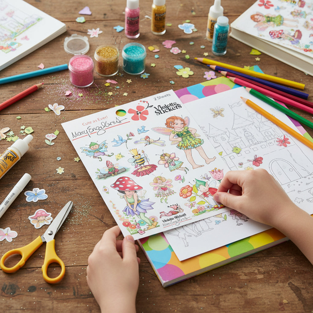 Mary's Fairies Sticker Sheet