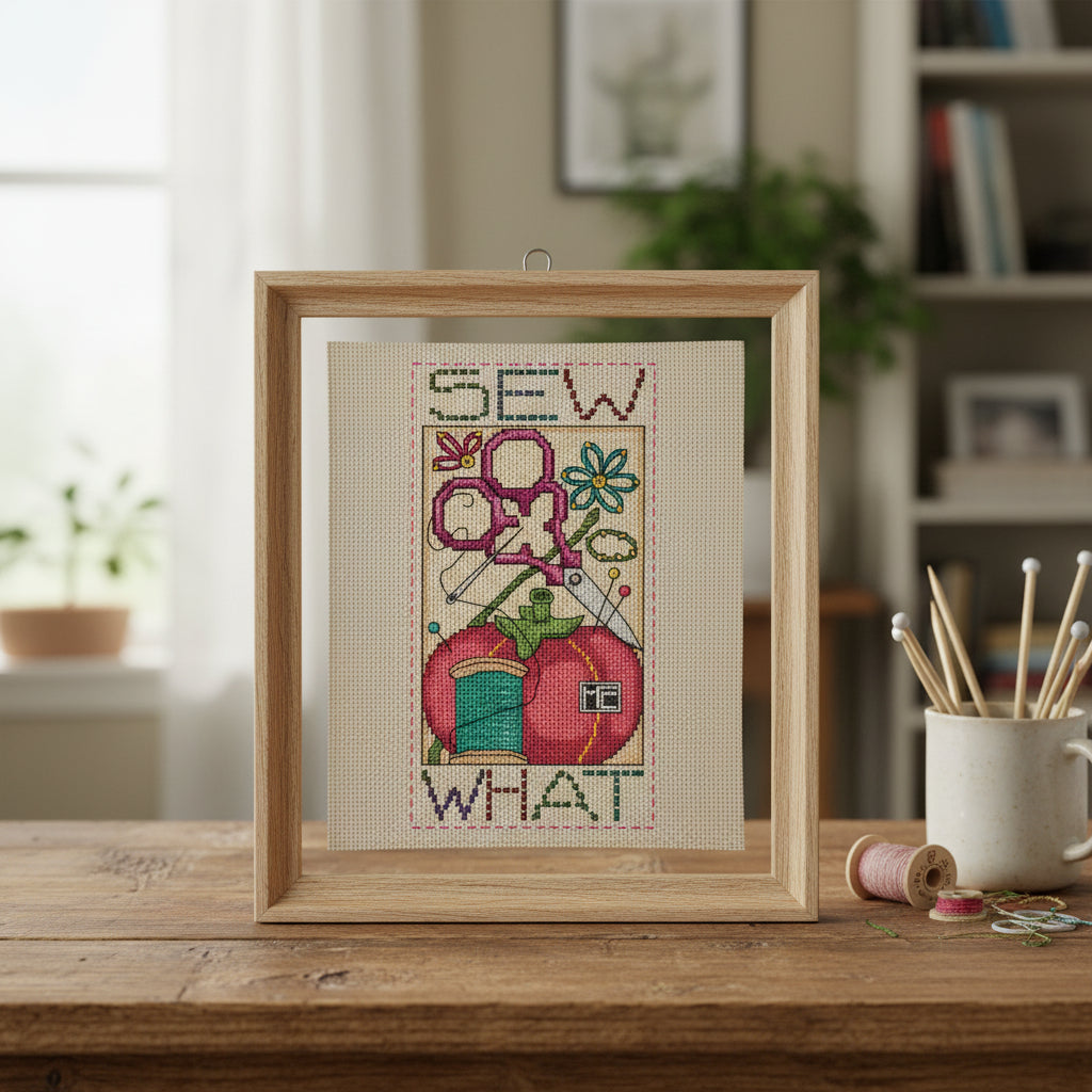 Sew What Cross Stitch Leaflet