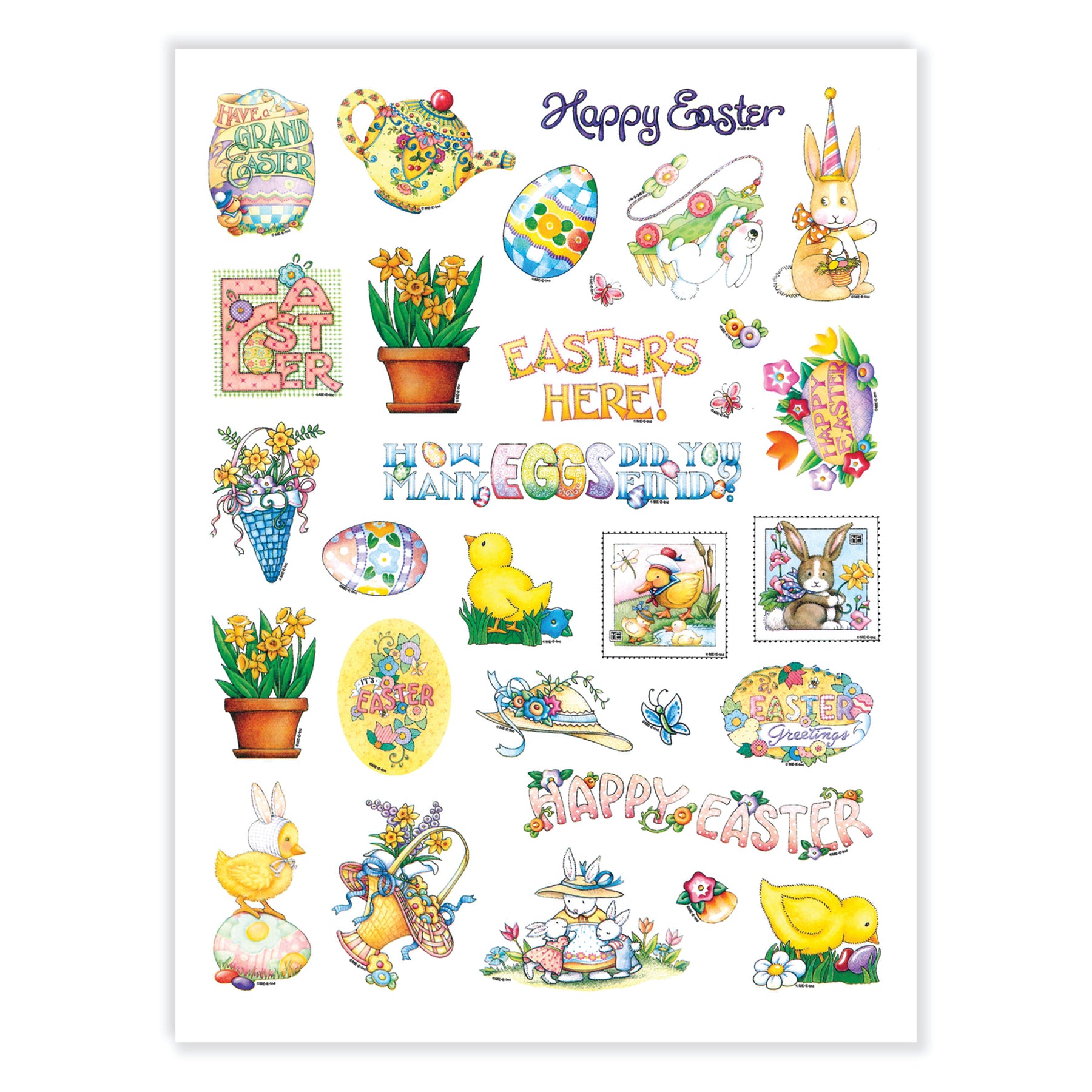 Easter Sticker Bundle