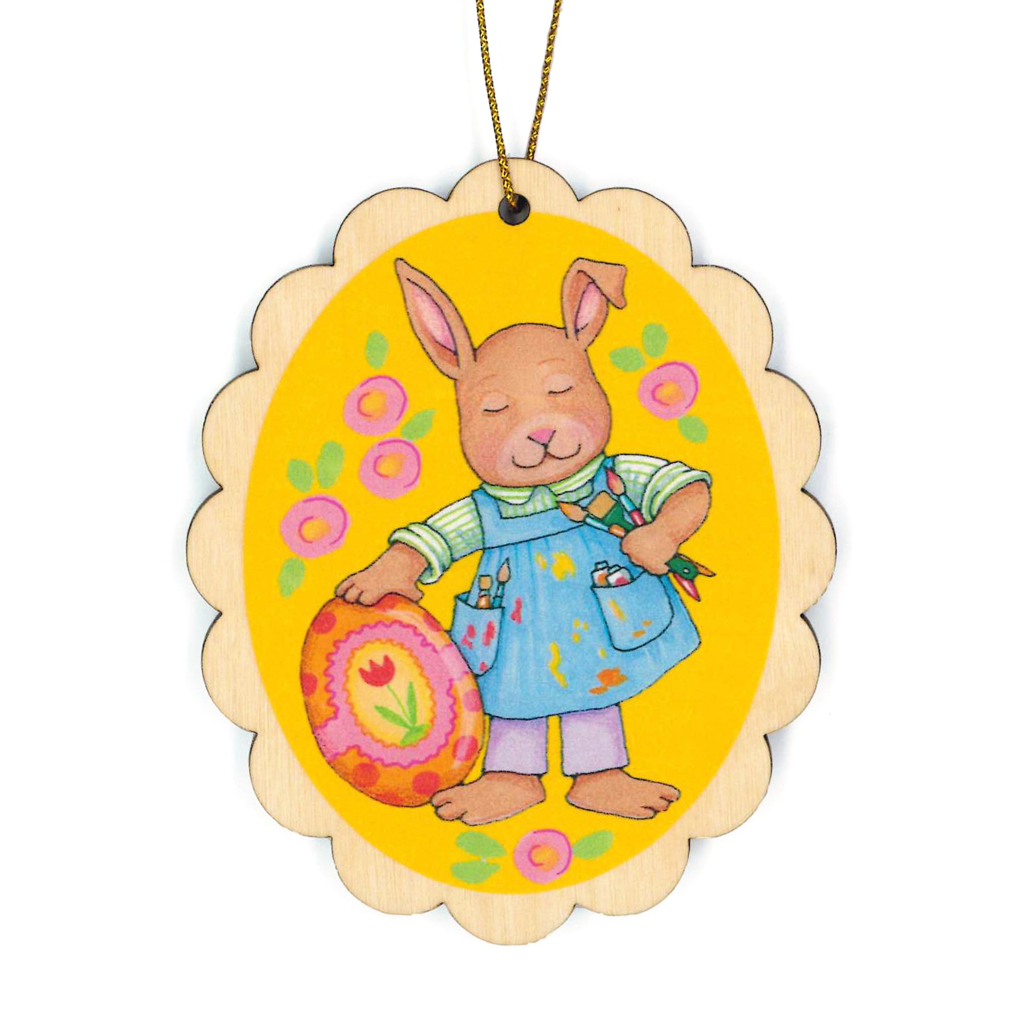 Master Egg Painter Easter Ornament