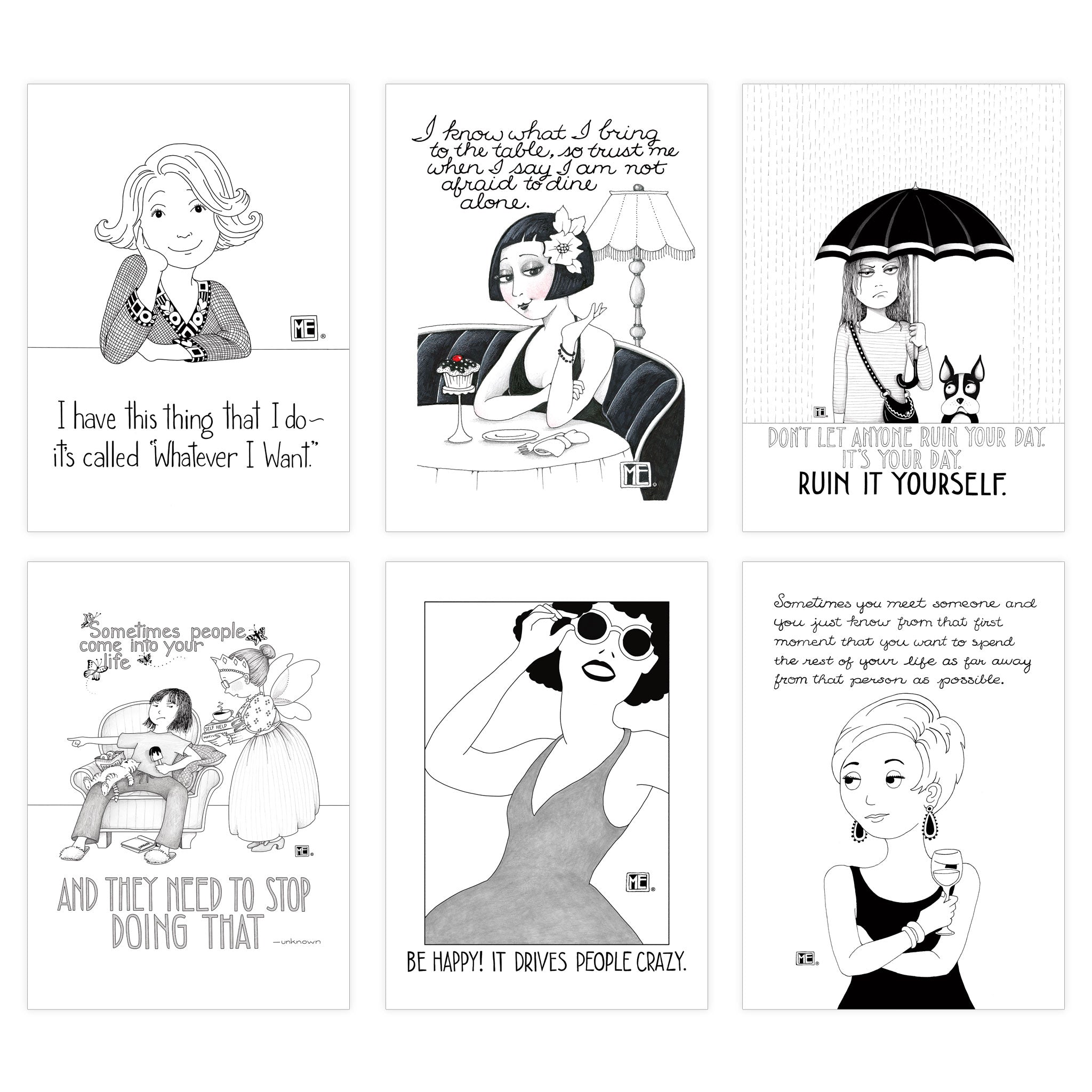 The Divorcee Postcards